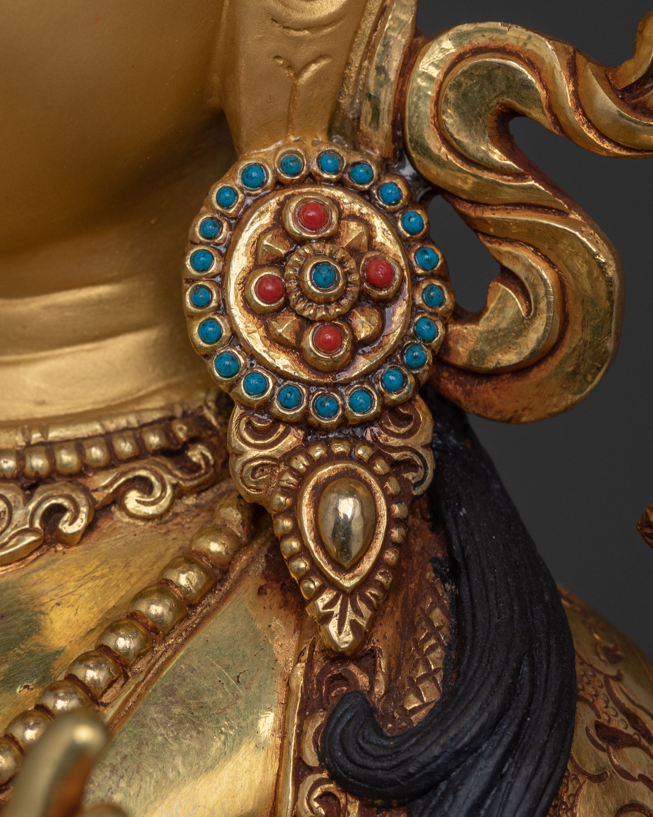 Shyama Tara Statue on Throne | Altar Home Decor