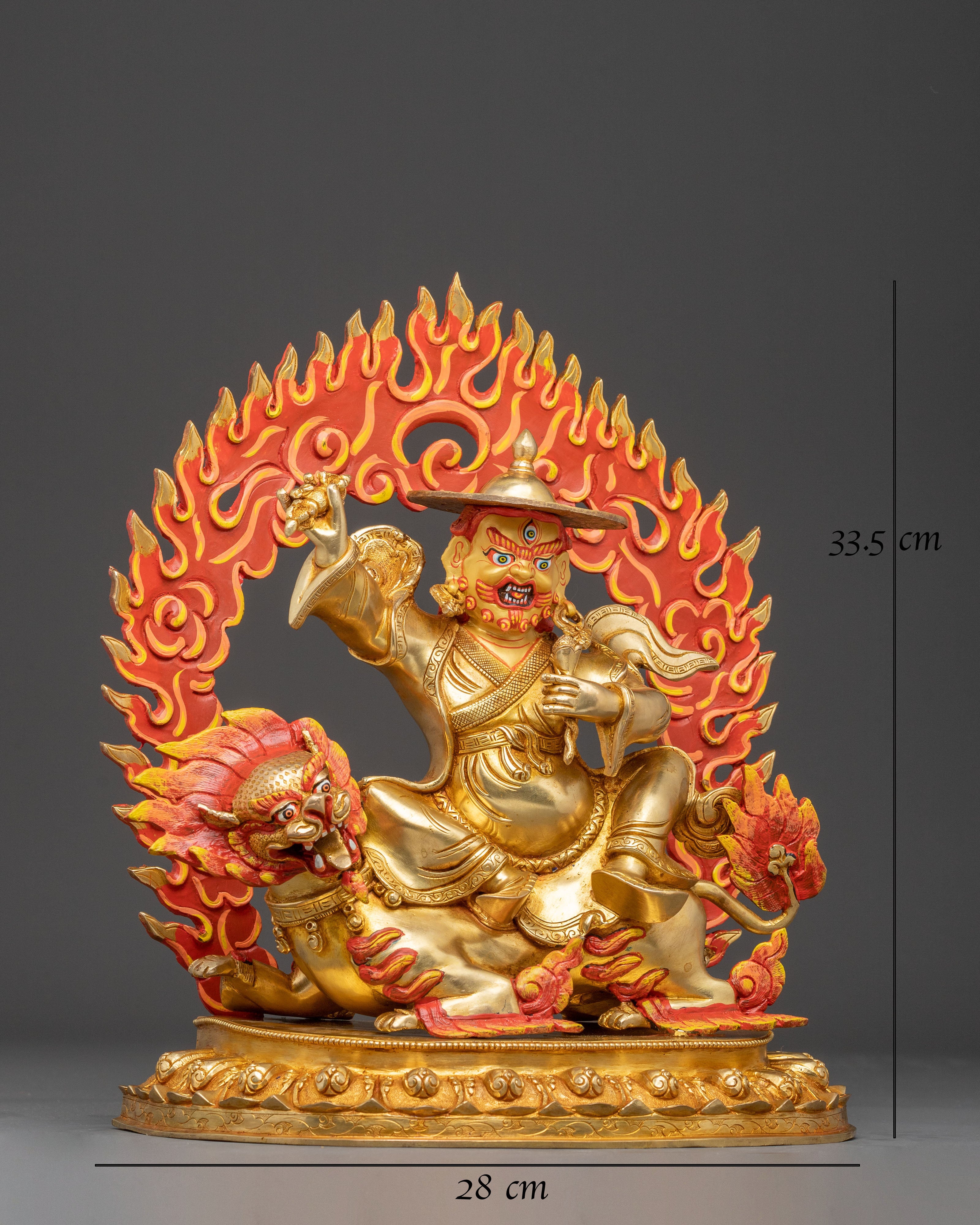 Dorje Legpa Statue: The Dharma Protector