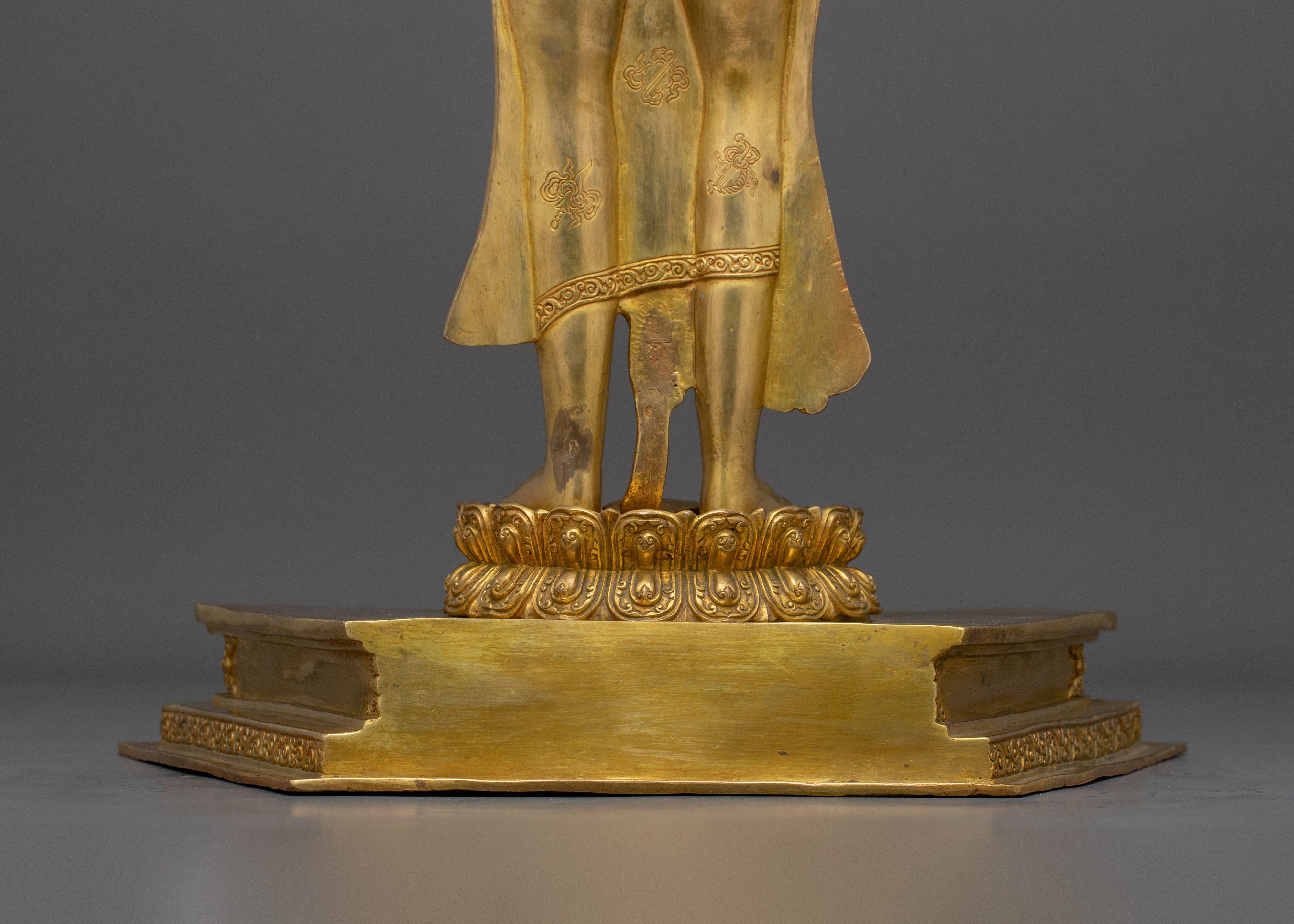 Standing Lokeshwor Shrine Statue | Altar Home Decor