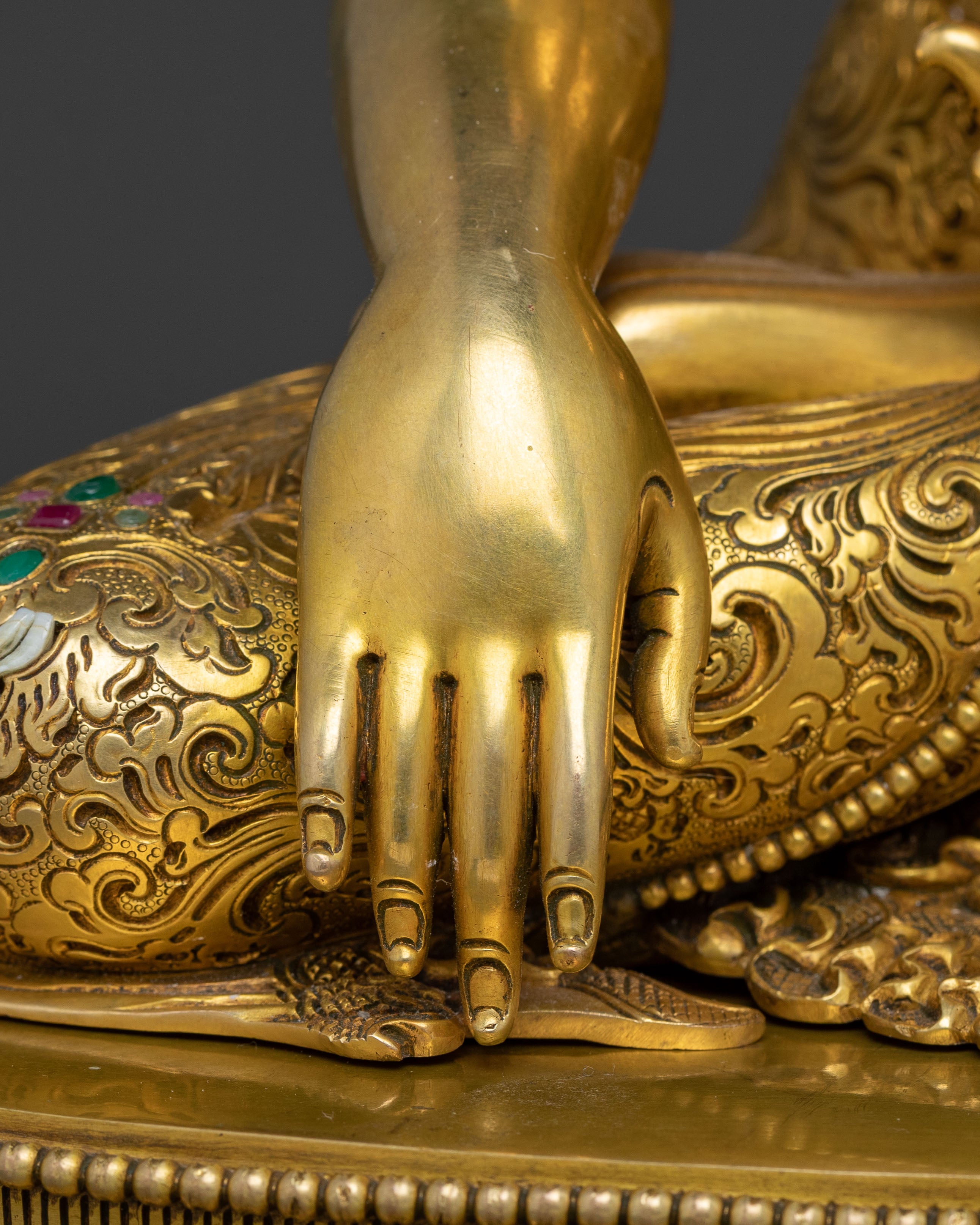 Handcrafted Shakyamuni Buddha Enlightenment Statue