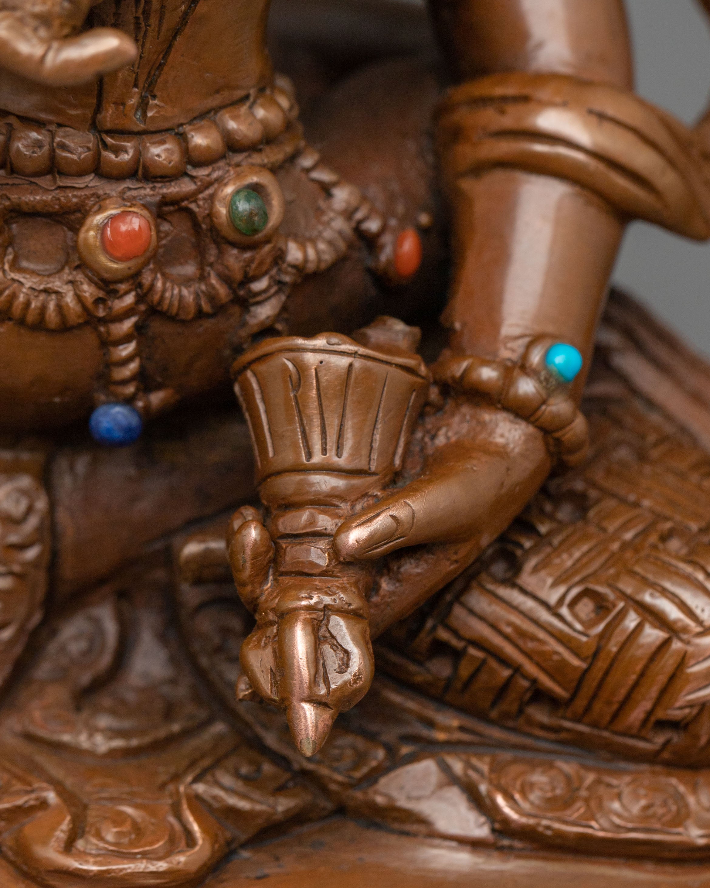 Vajrasattva Vajragarvi Statue: Sacred Union of Wisdom and Purification