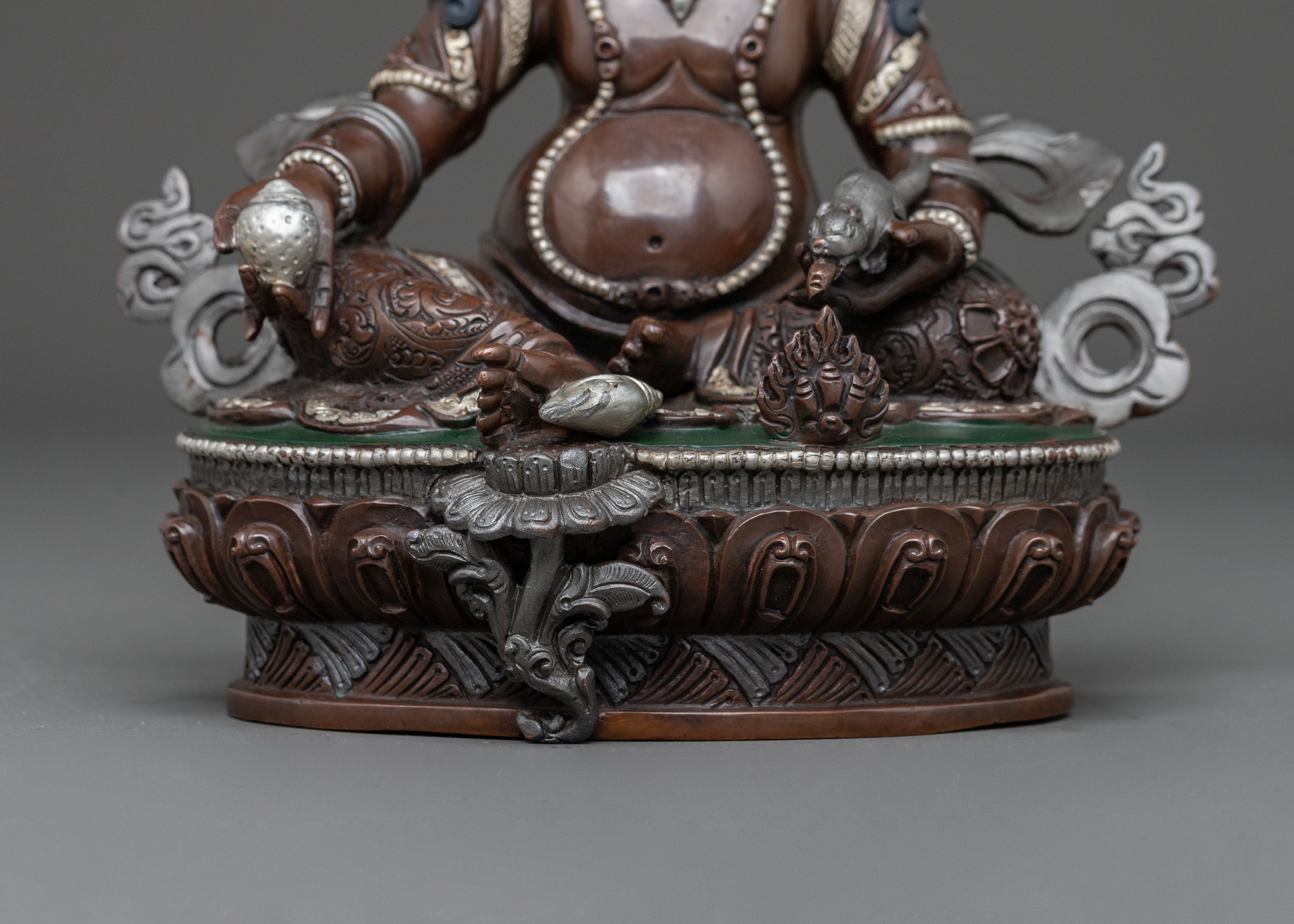 Buddhist Wealth God Dzambhala Statue | Spiritual Decor