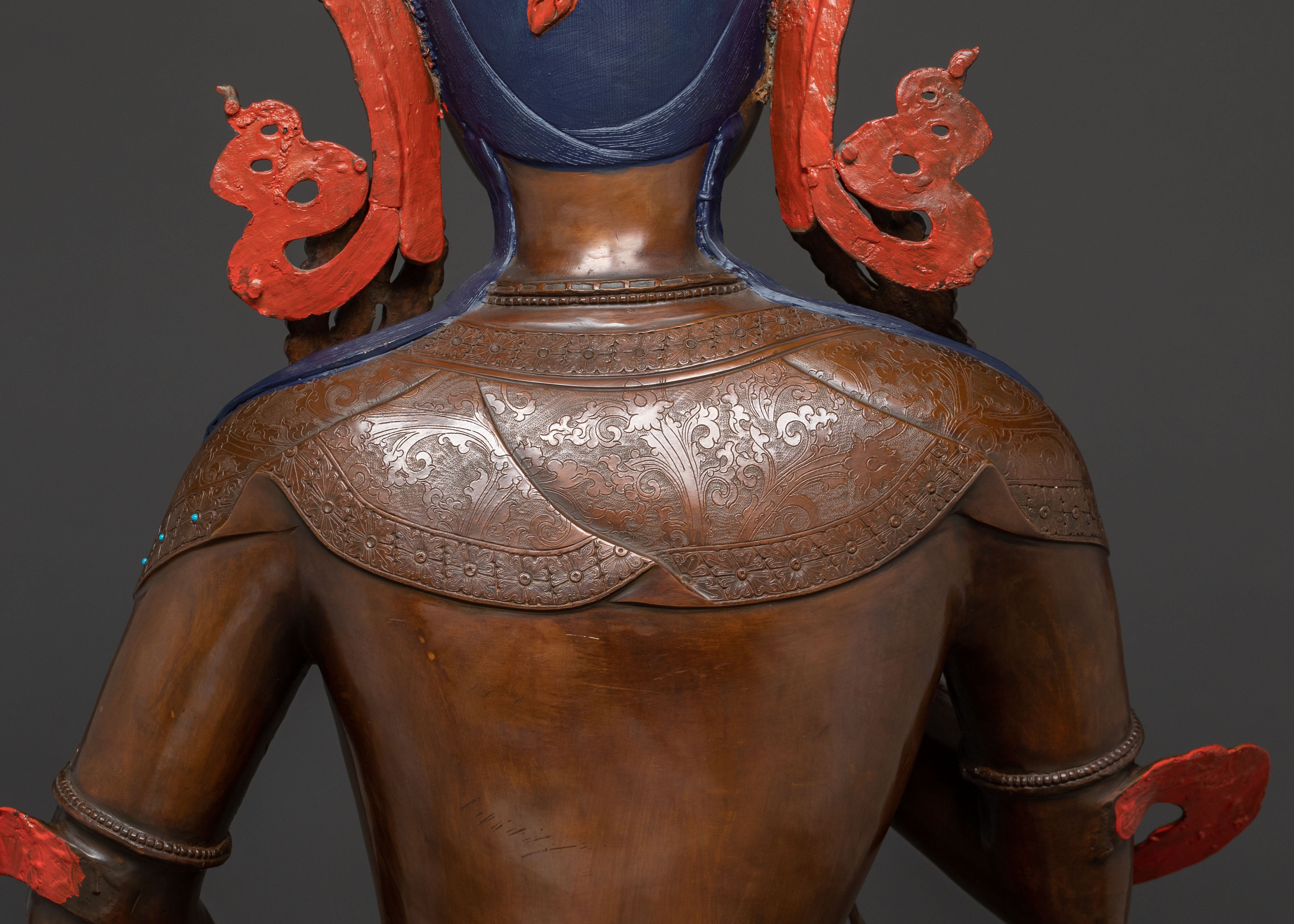 Vajrasattva Statue for Altar Decor | Nepali Handcrafted Statue