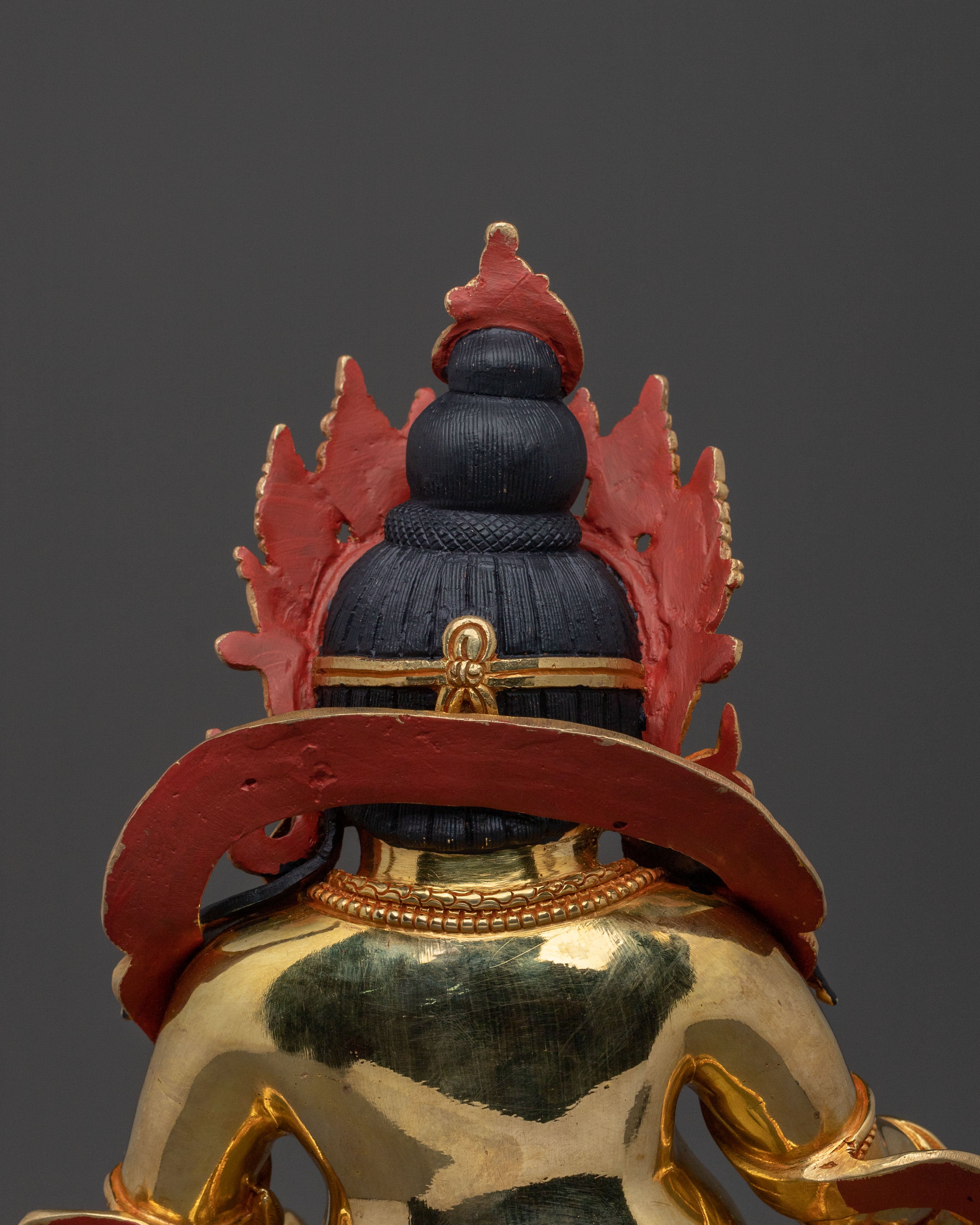 Dzambhala Statue | Handcrafted Golden Figurine