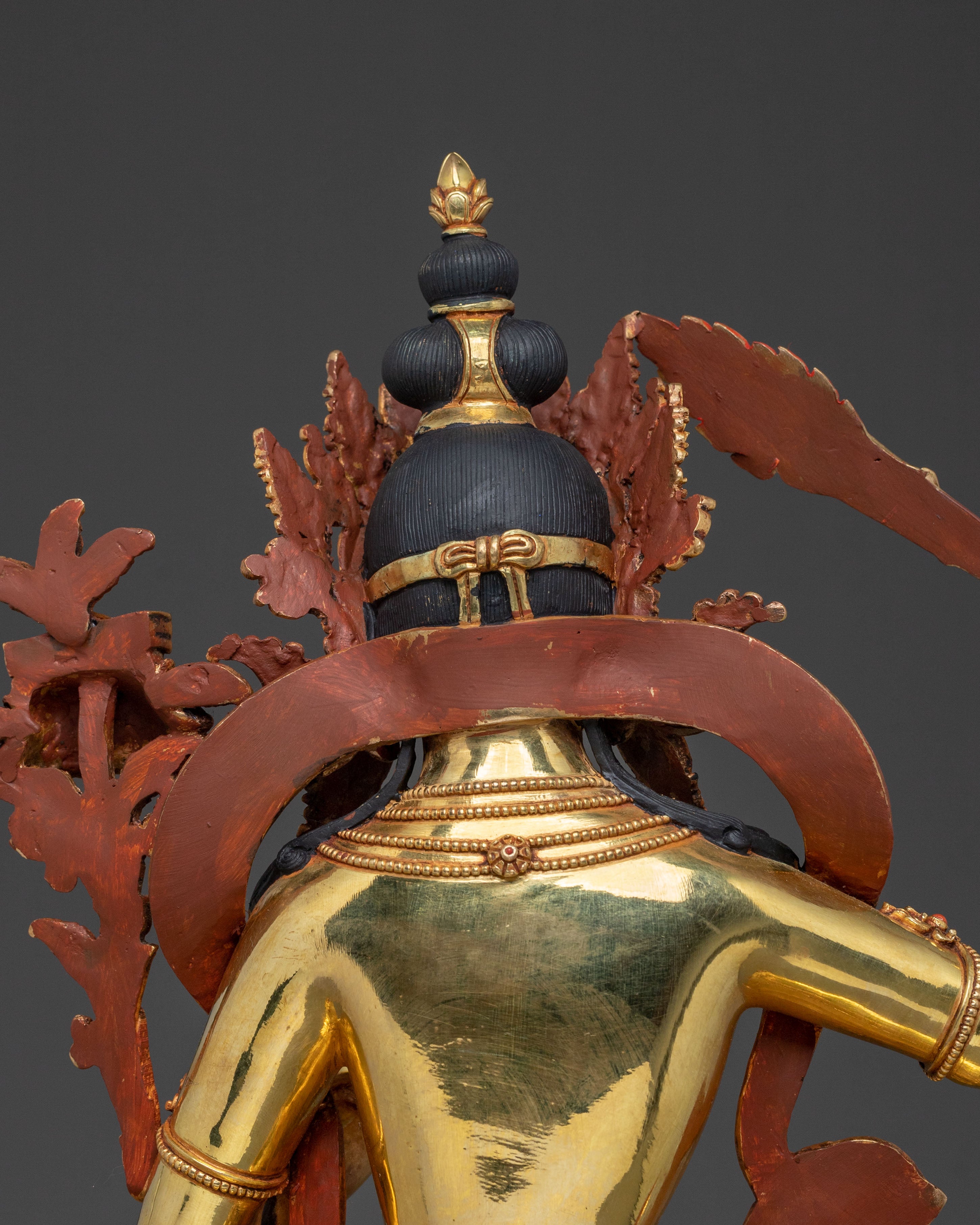 Spiritual Manjushri Statue | Buddhist Altar Sculpture