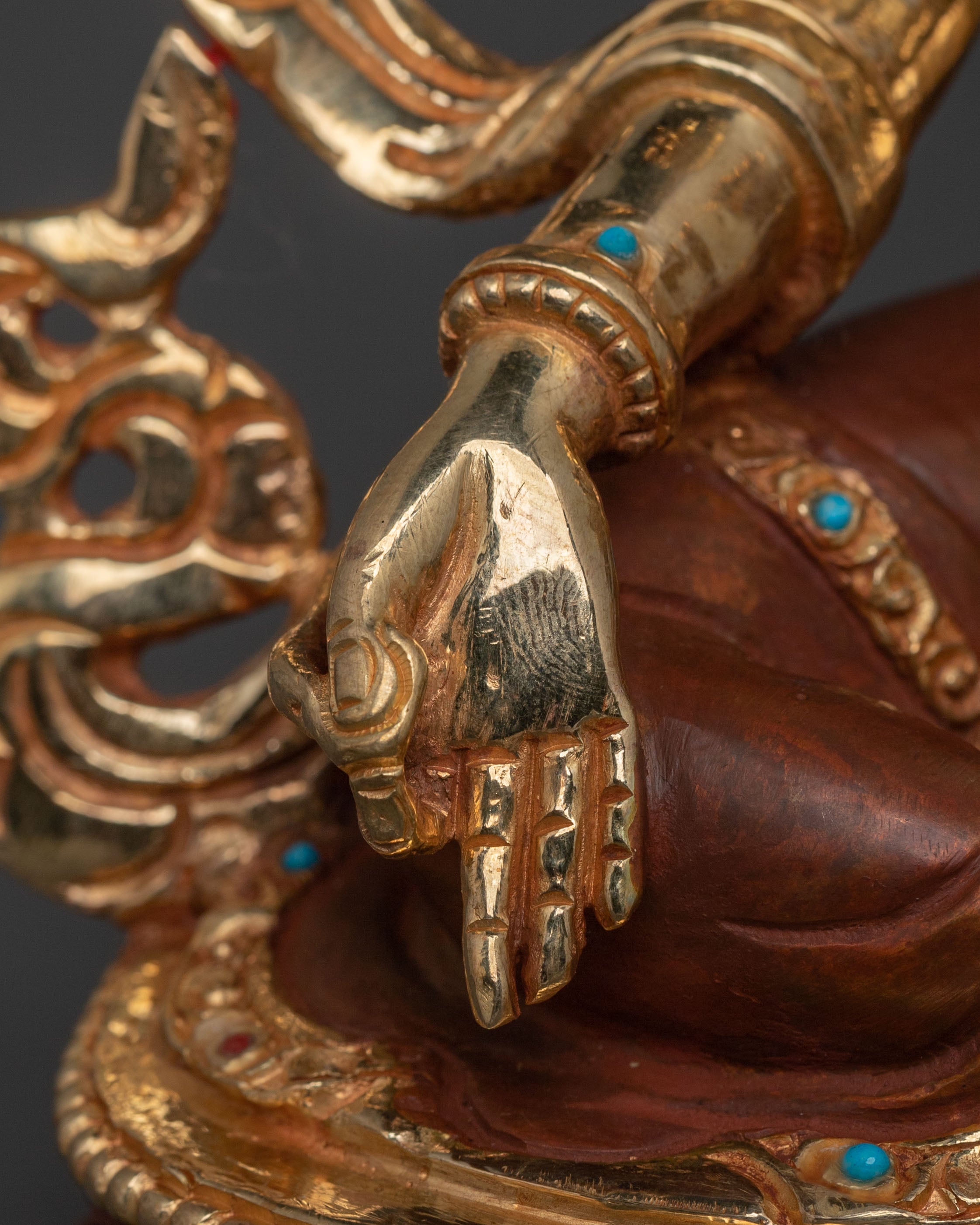 Green Tara Golden Figure | Healing Power