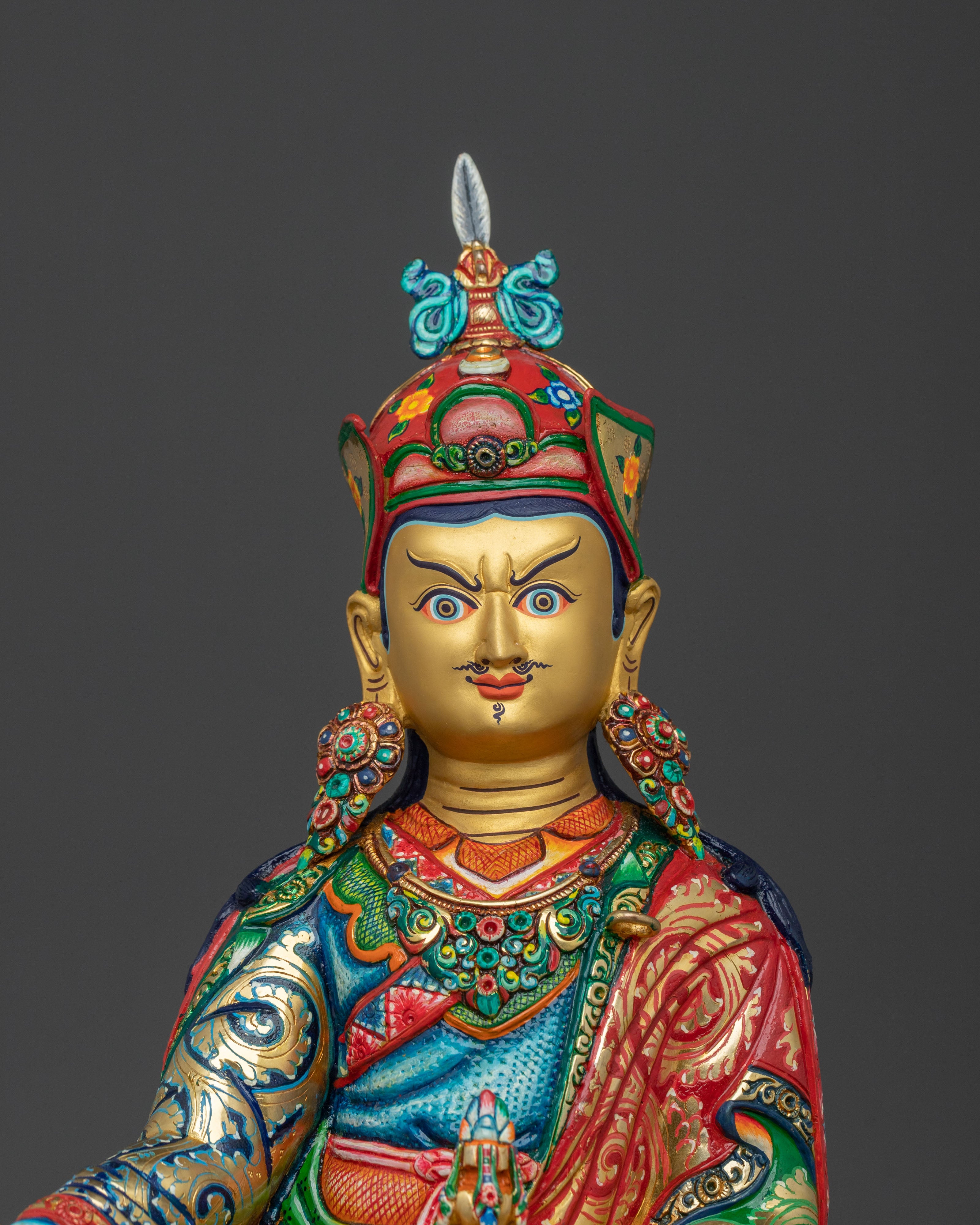 Guru Rinpoche Sacred Statue | Wisdom Figurine