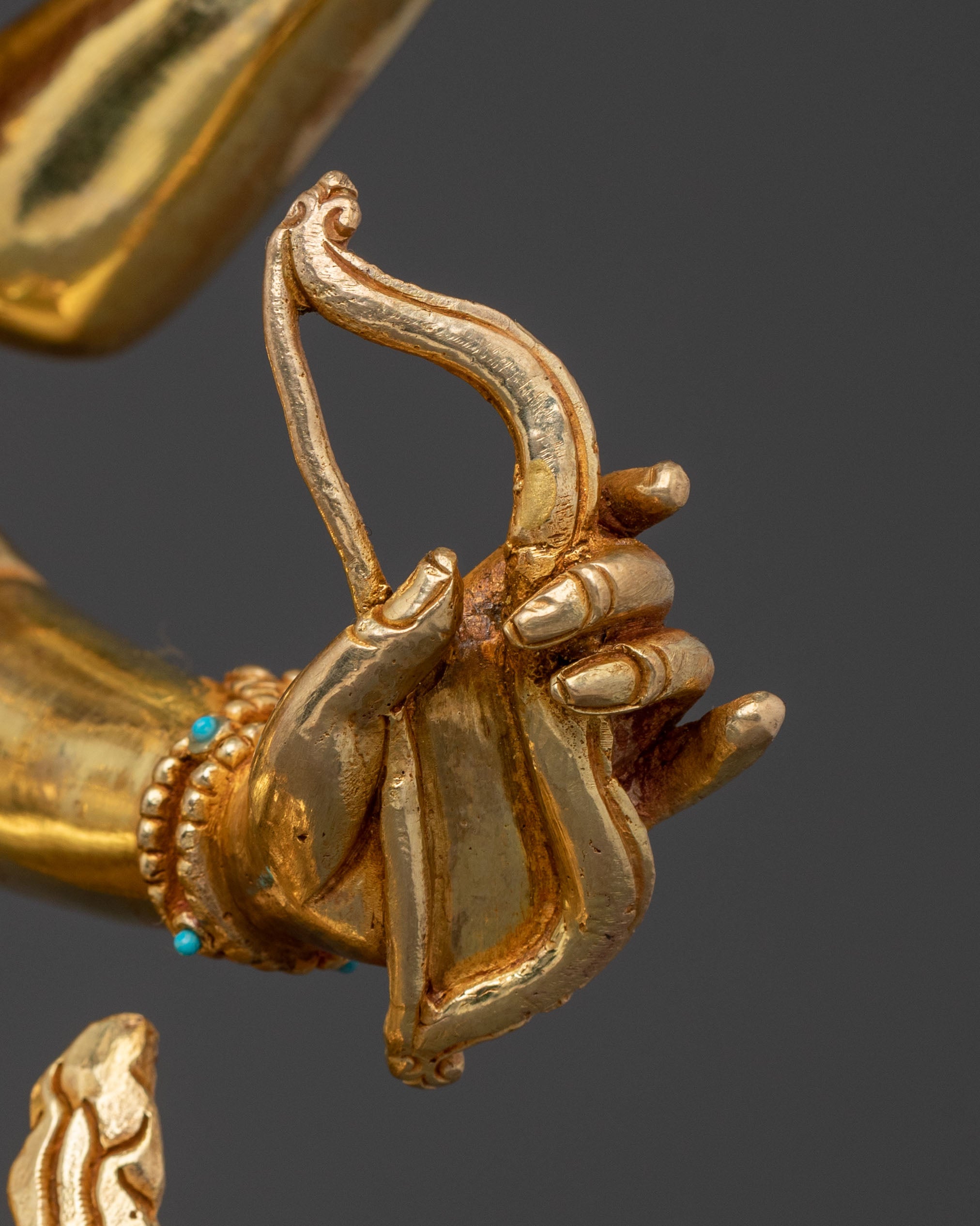 Maha Manjushri Sacred Sculpture | Bodhisattva of Supreme Wisdom