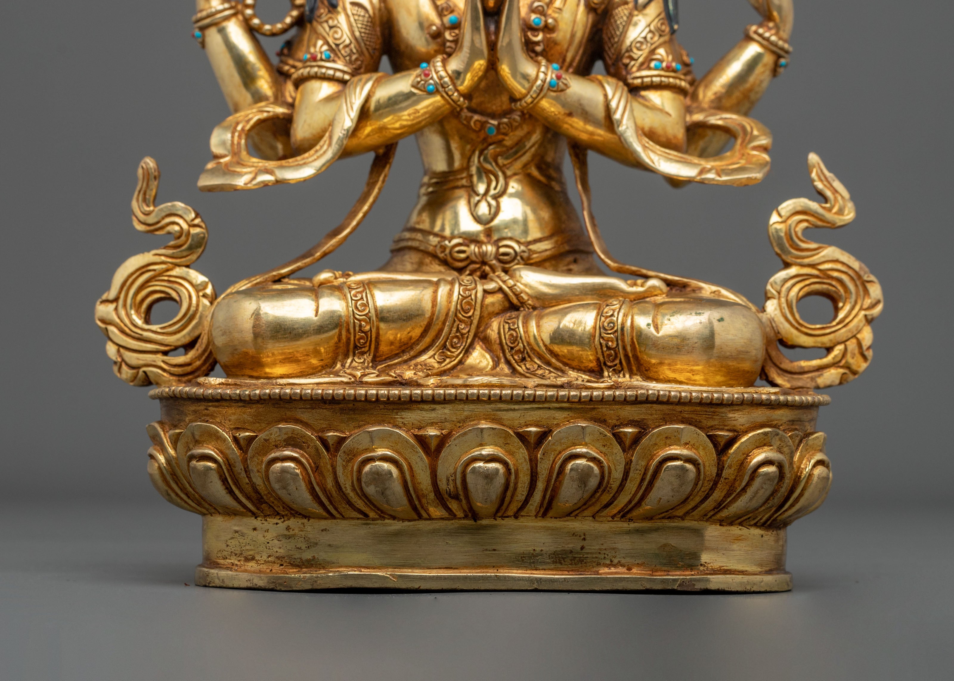 Handmade Chenrezig Sculpture | Home Decor