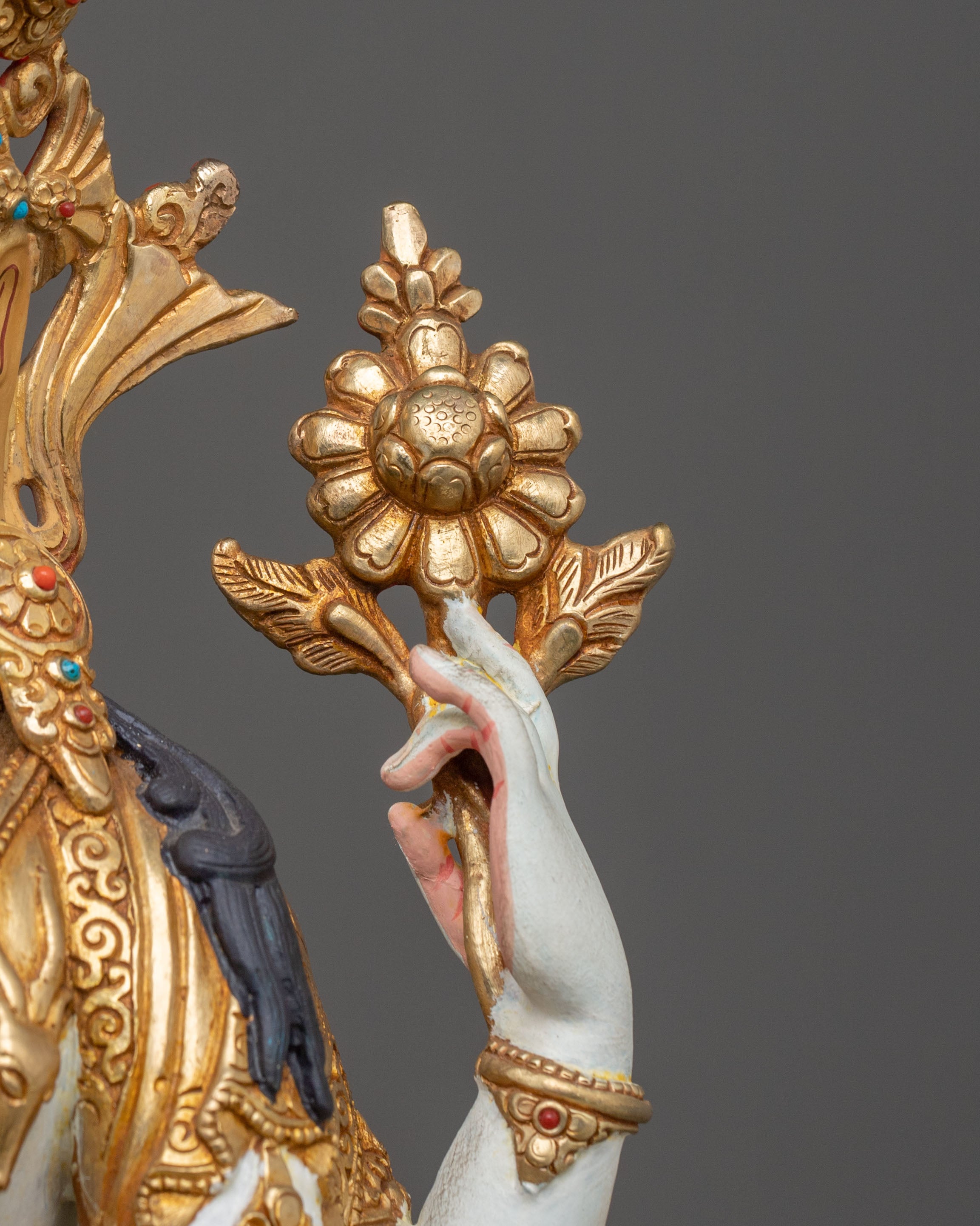 Radiant Chenrezig Spiritual Statue | Home Decor