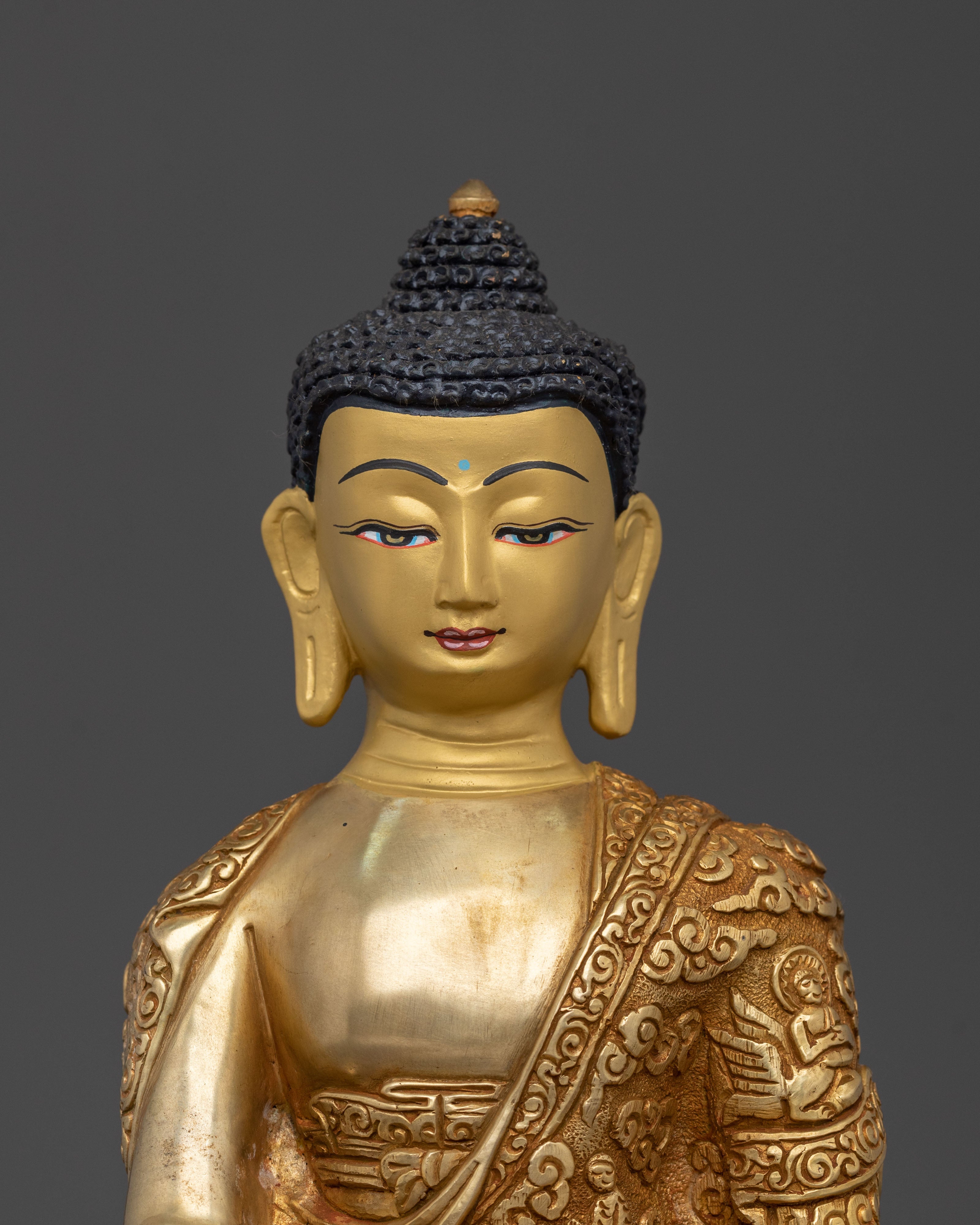 Traditional Shakyamuni Buddha Statue | Historical Buddha