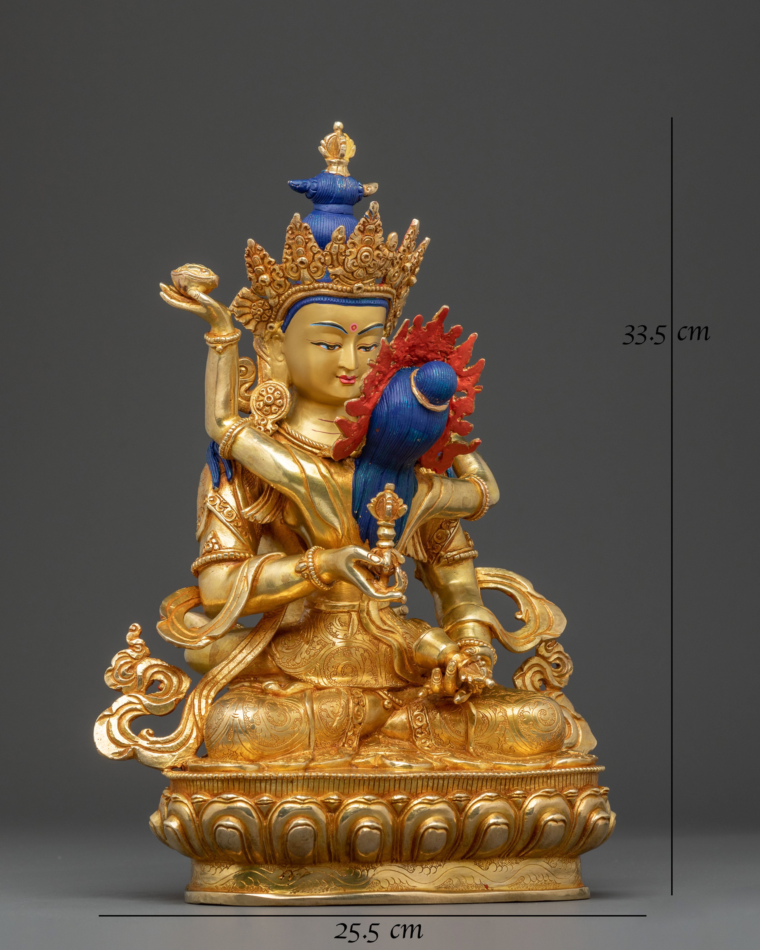 Vajrasattva With Consort Spiritual Healing Statue - Purification Serenity