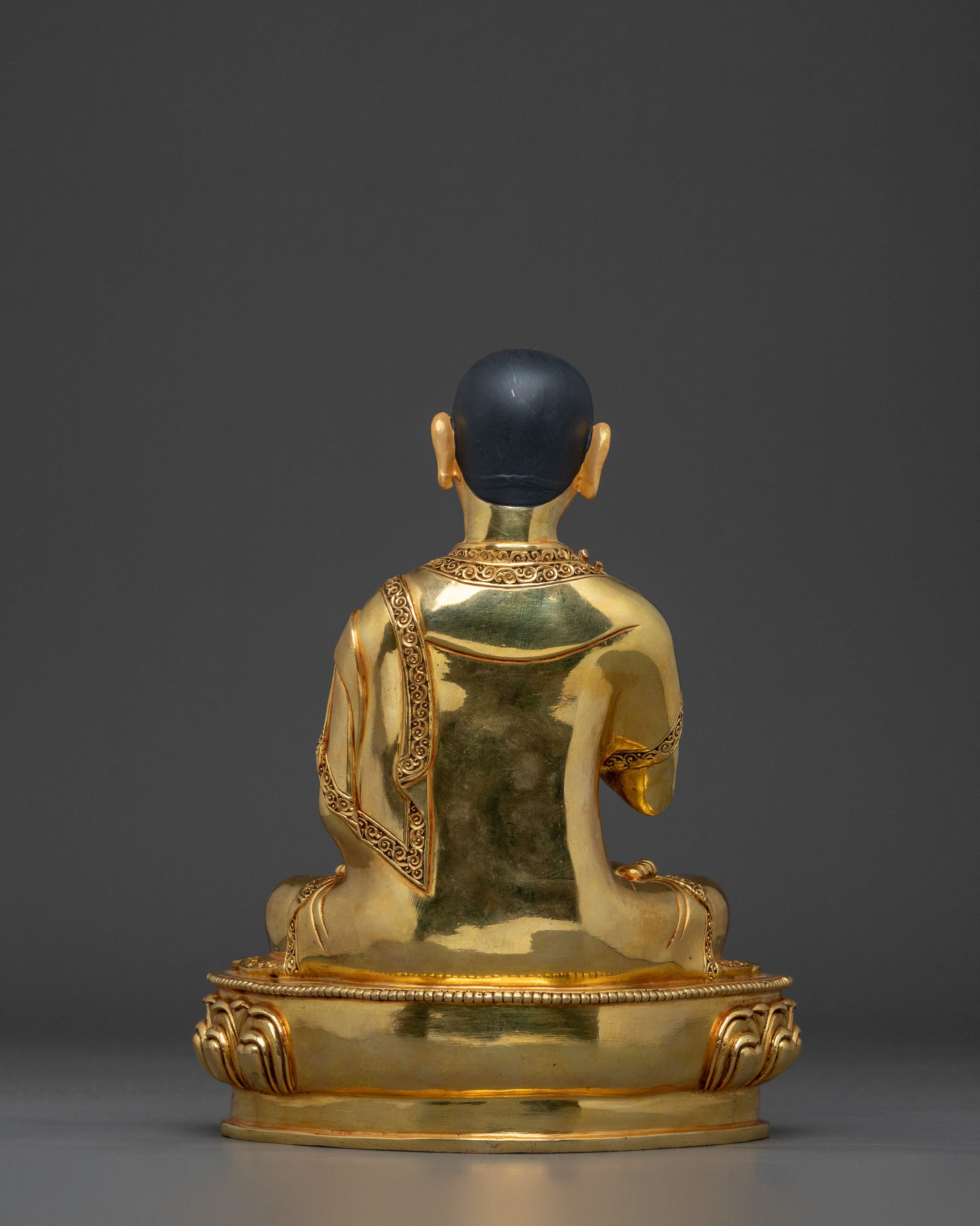 Tsongkhapa with Disciples Handcrafted Statue Set
