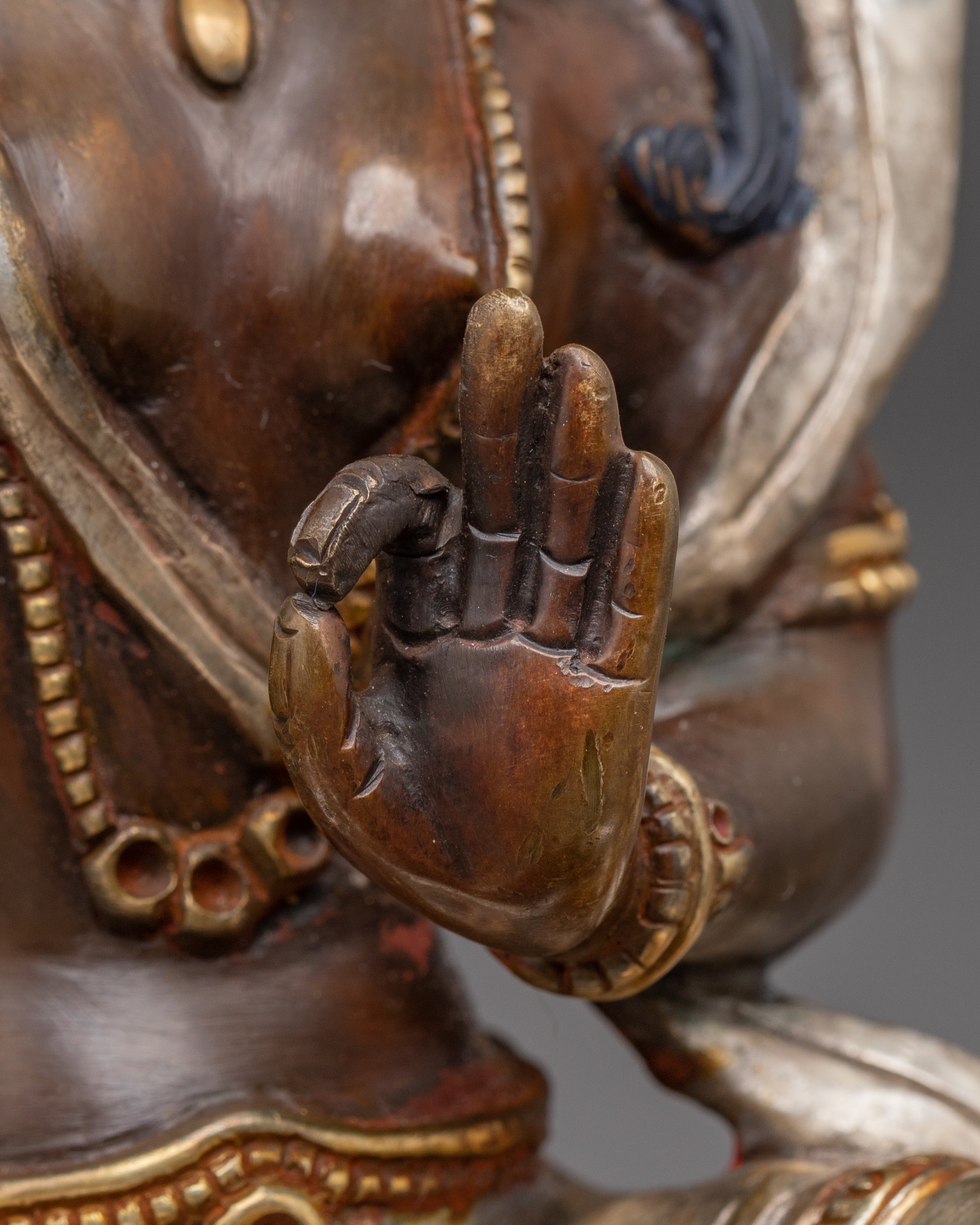 Guru Rinpoche Consorts Statue Set | A Sacred Union of Wisdom and Compassion