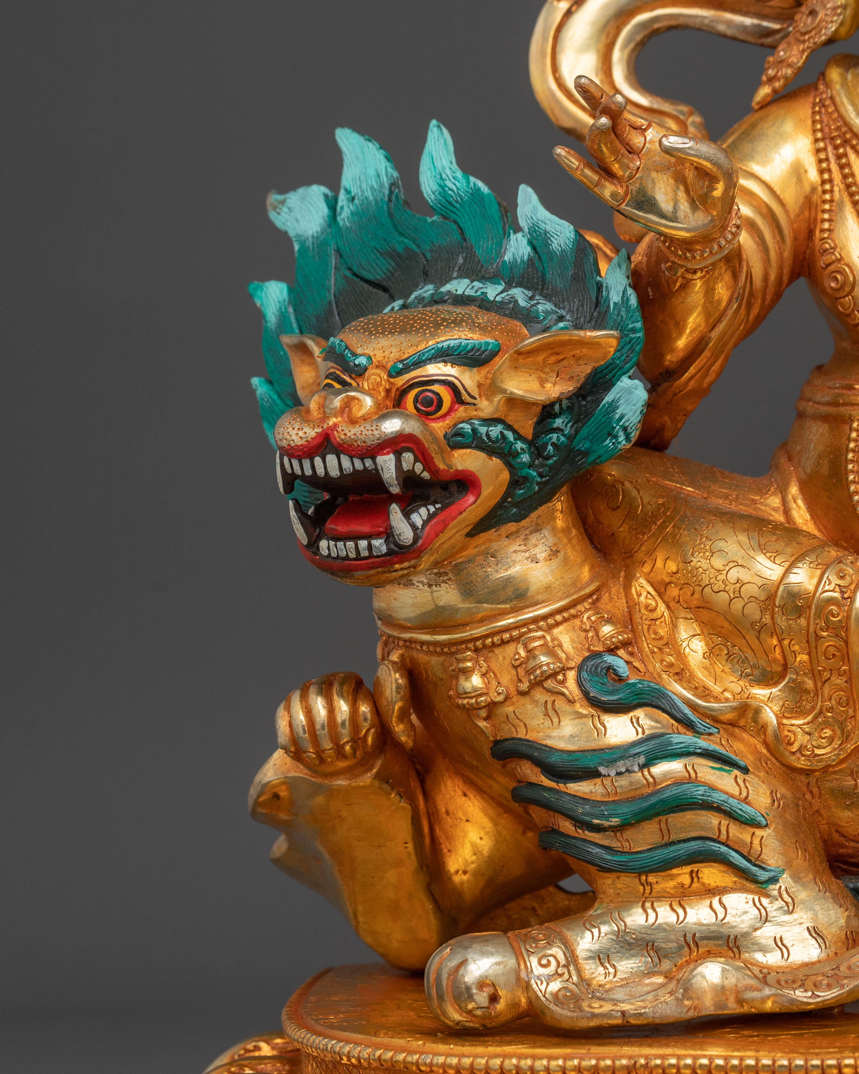 24K Gold Gilded Handcrafted Namtoshe Statue