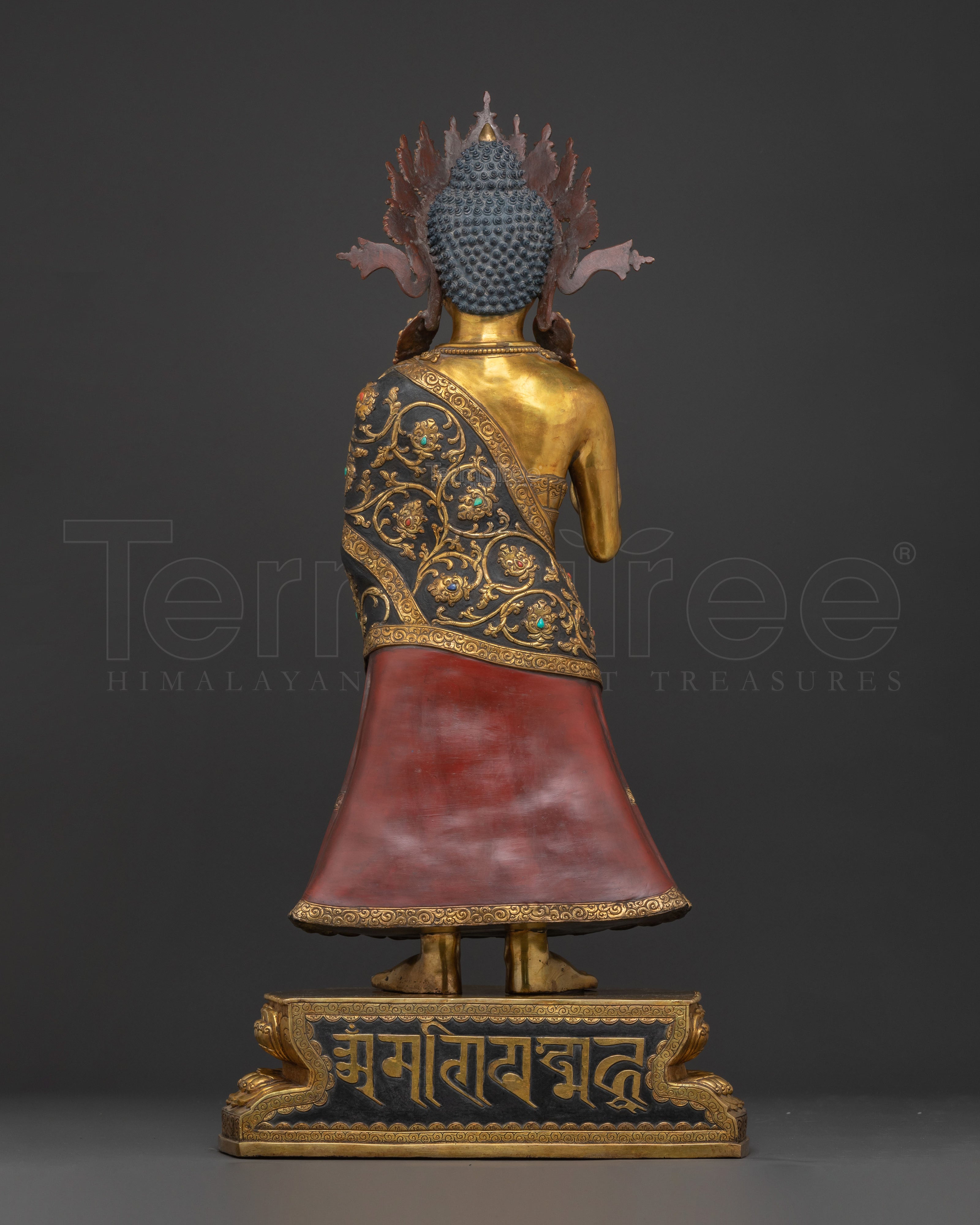 Dipankara Buddha: 24K Gold Gilded