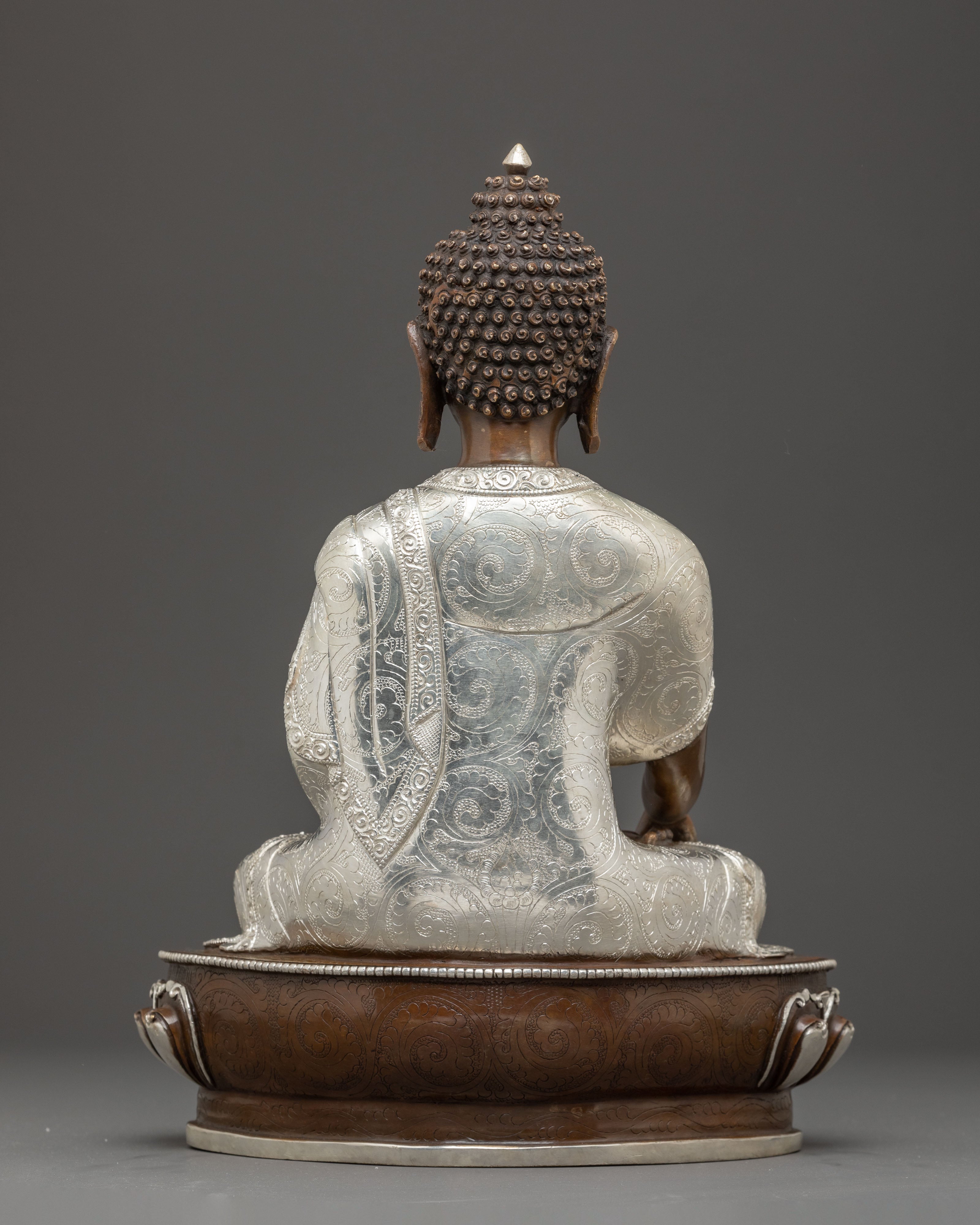 Shakyamuni Buddha Copper Handmade Statue