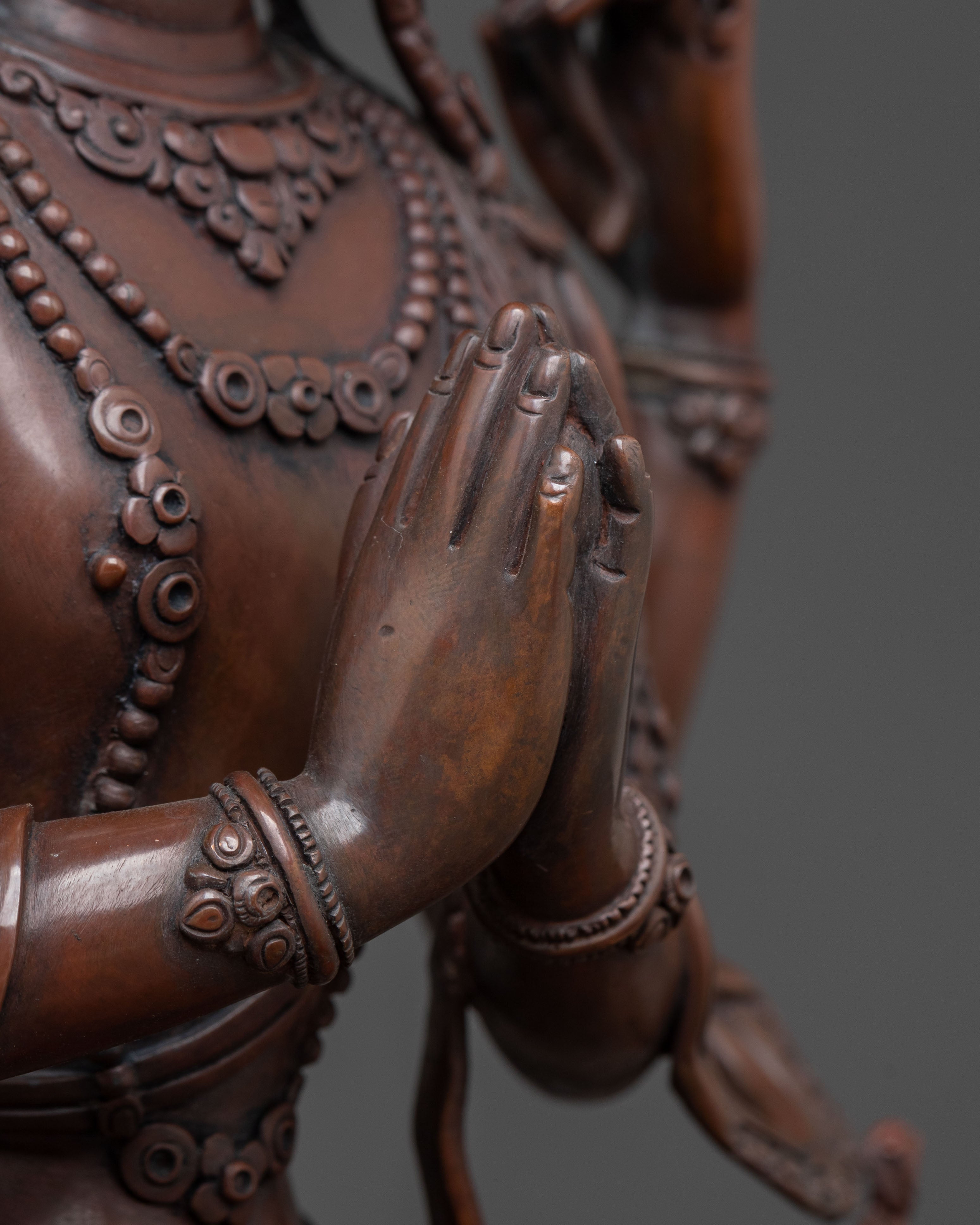 Handcrafted Divine Statue of Chenrezig