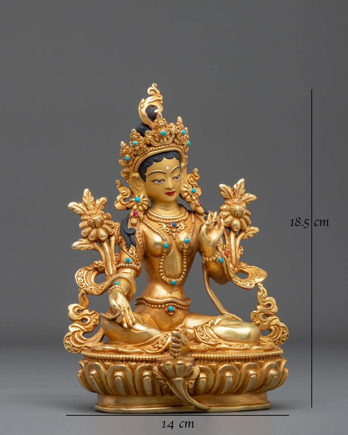 Mother Green Tara Statue | The Mother of Liberation