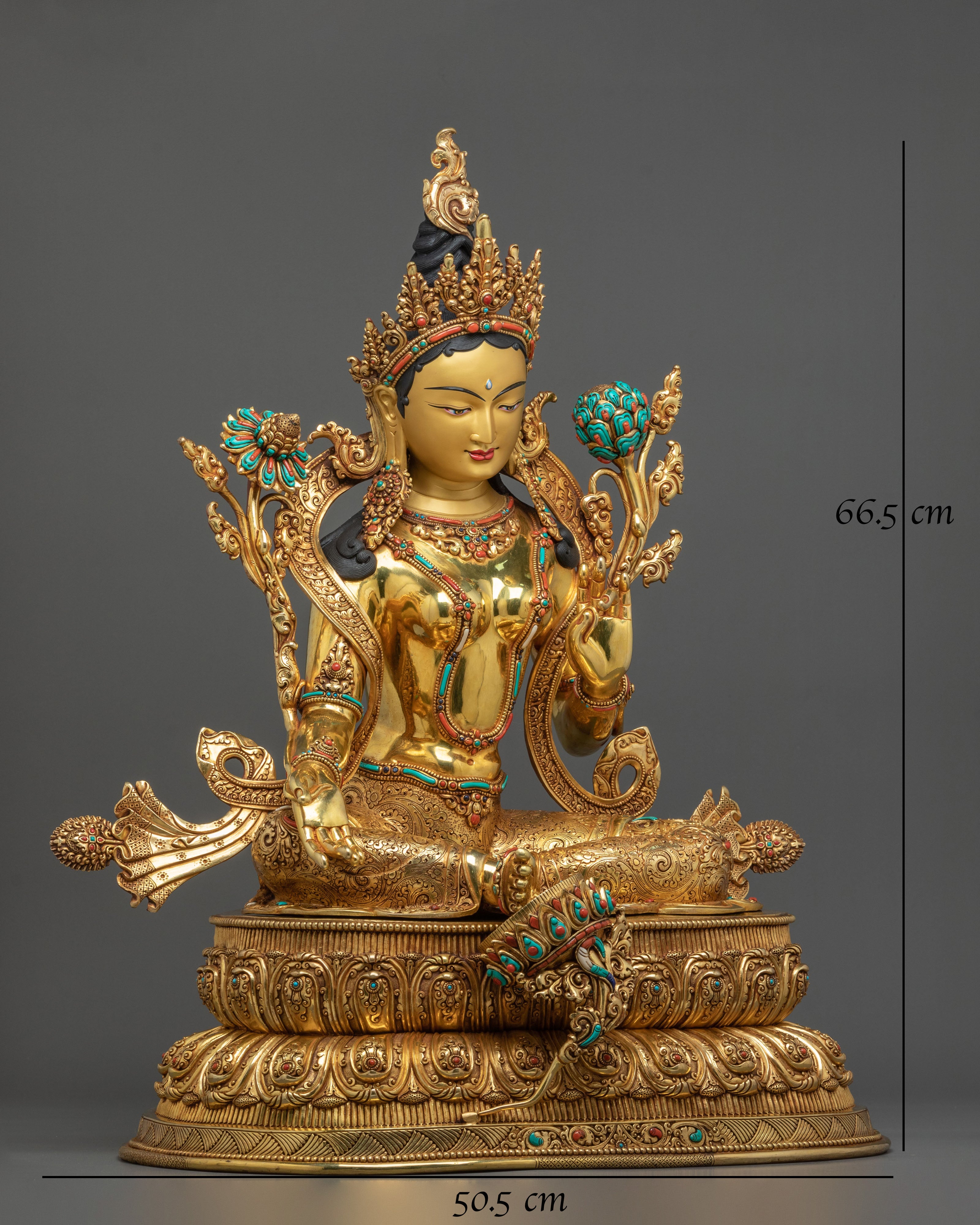 Green Tara Statue | Symbol of Protection