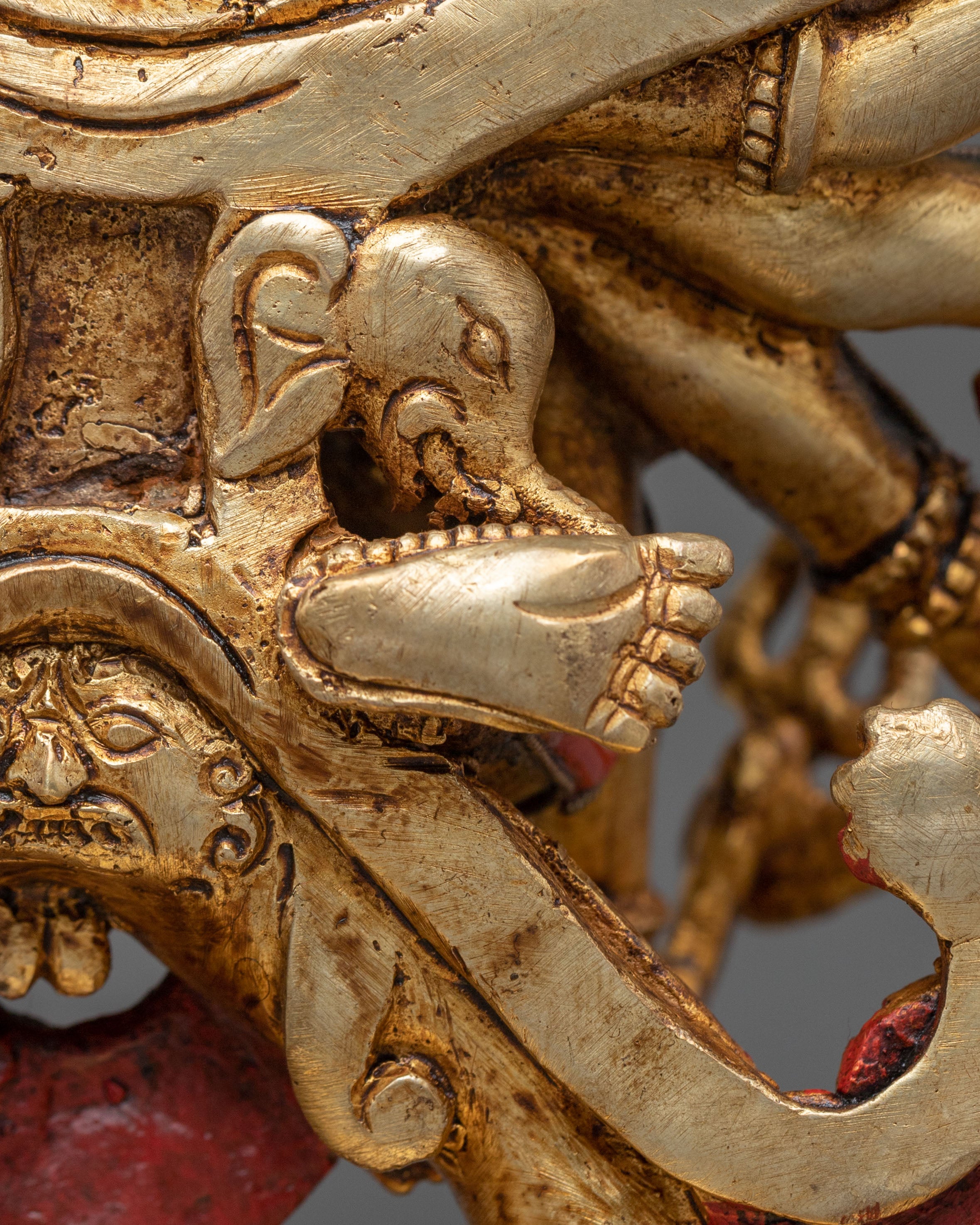 Chakrasamvara Spiritual Sculpture | Tantric Deity of Enlightened Union