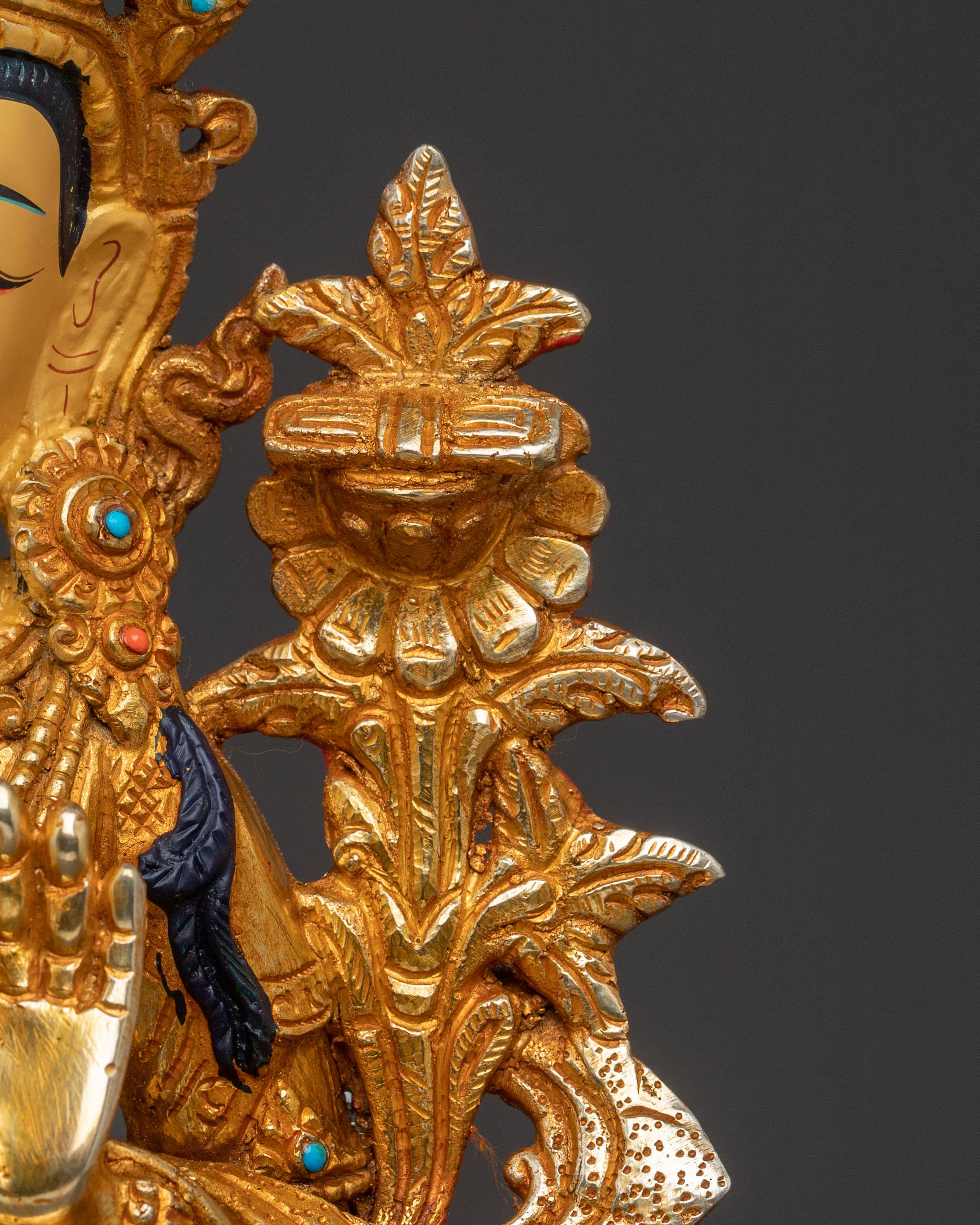 Manjushri Sculpture for Wisdom | Home Decor