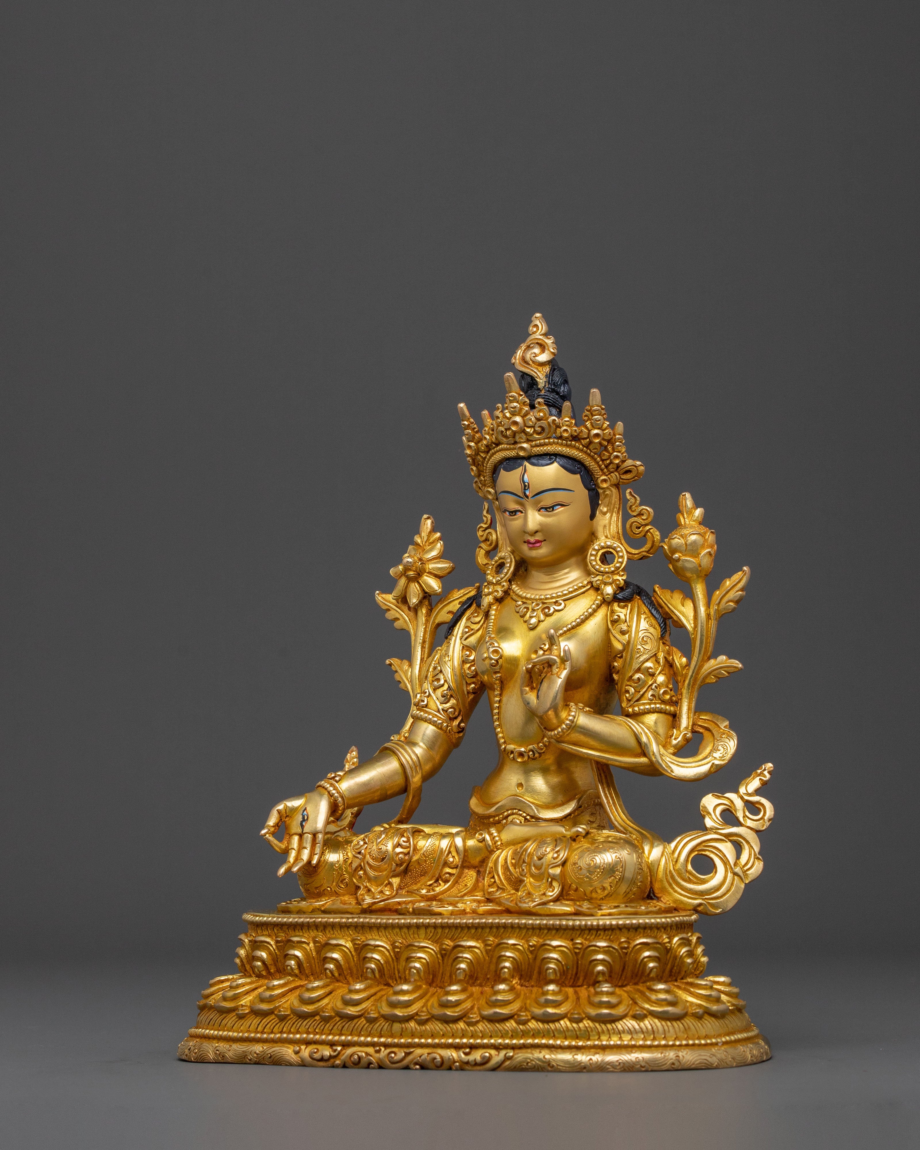 Sacred White Tara Blessing Statue | Symbol of Healing