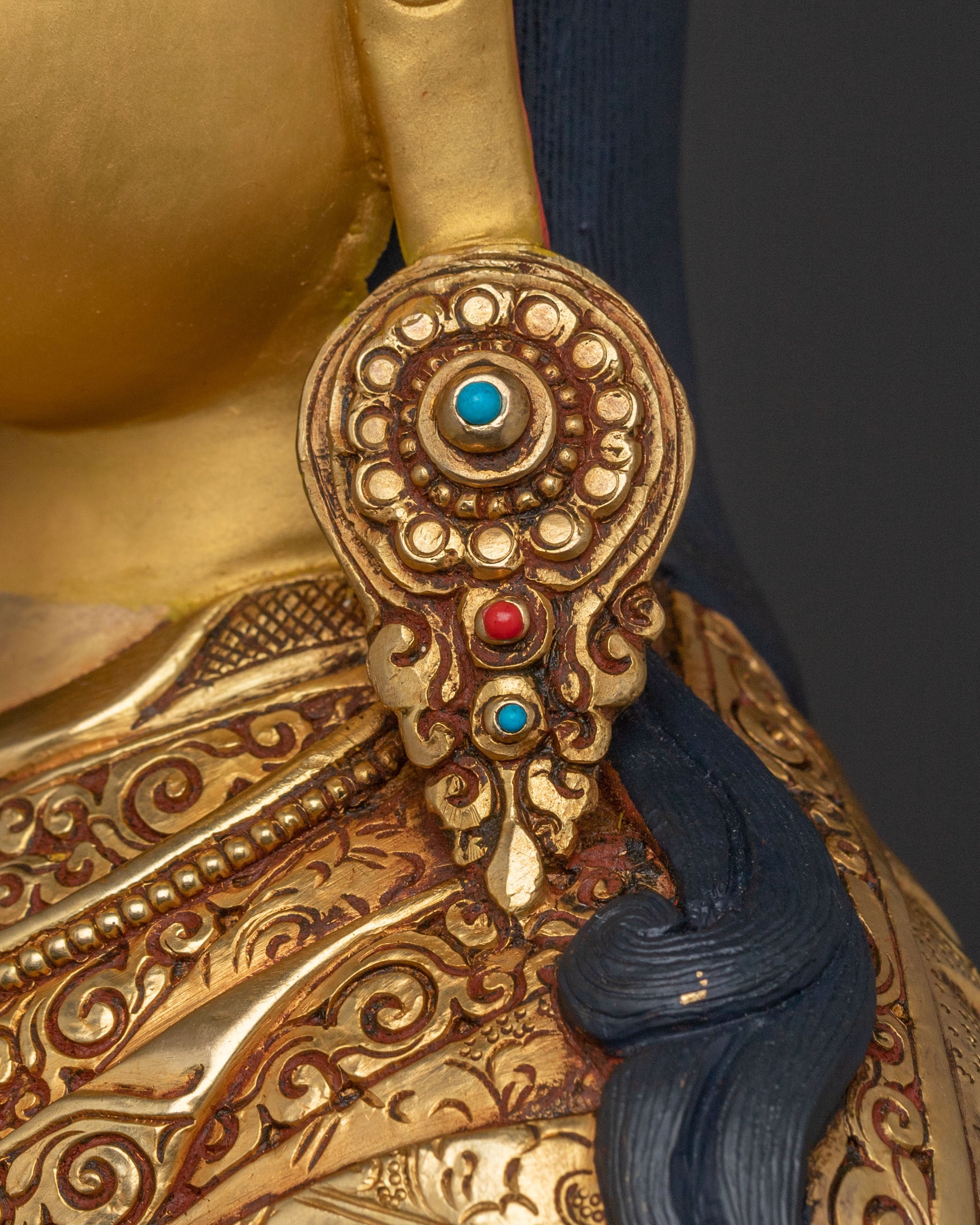 Guru Rinpoche Sacred Blessing Statue | Symbol of Enlightenment