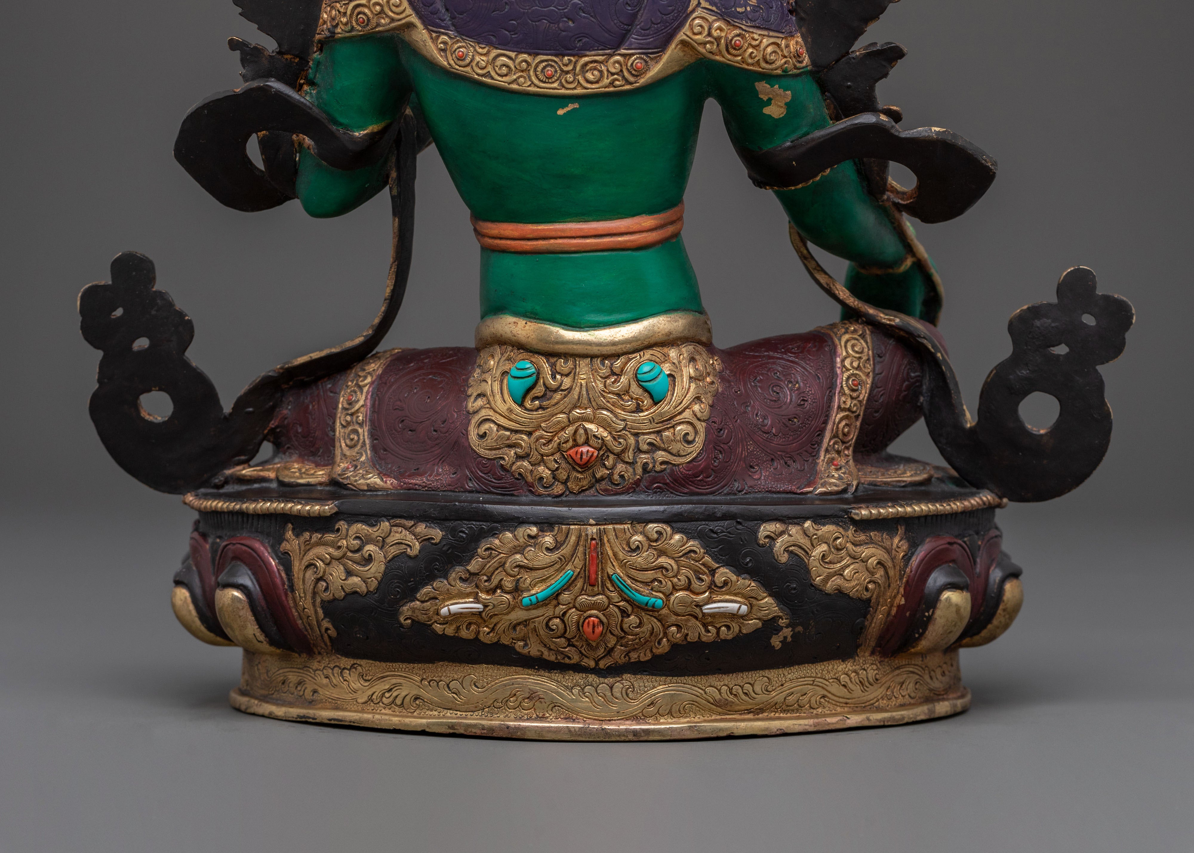 Divine Green Tara Sculpture | Goddess of Compassion & Protection