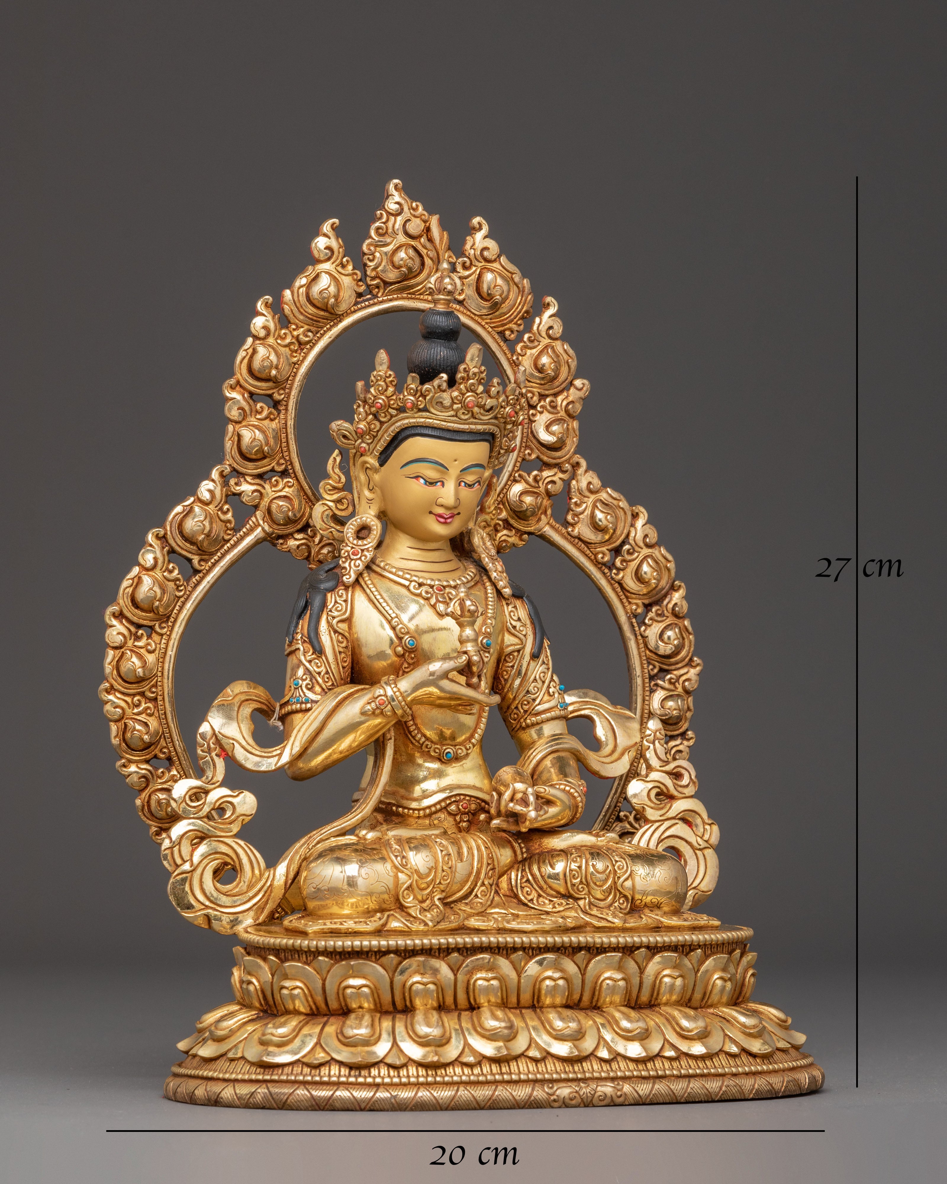 Statue of Vajrasattva, Symbol of Purification