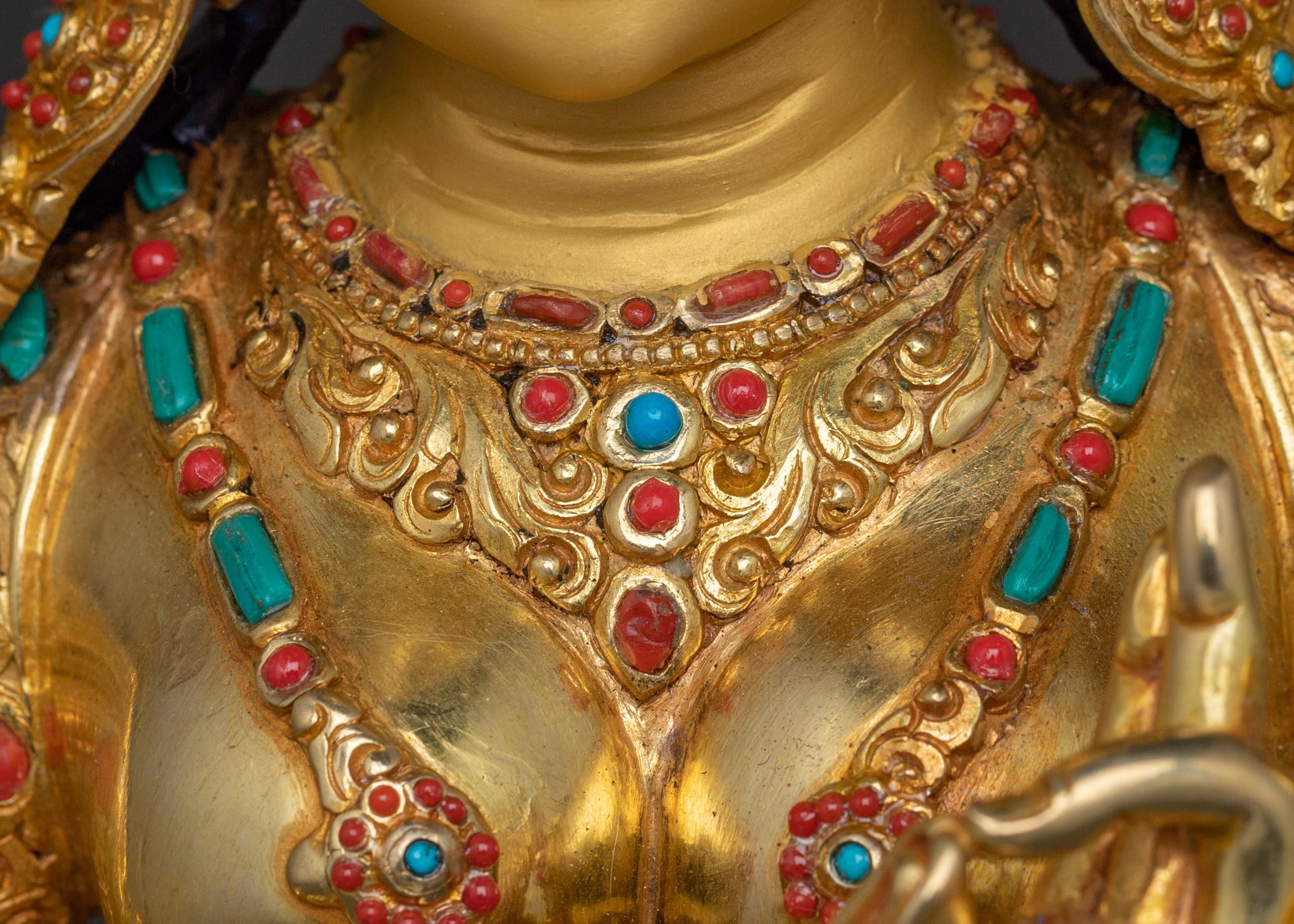 Green Tara Wisdom Mercy Statue | Guardian of Compassion and Wisdom