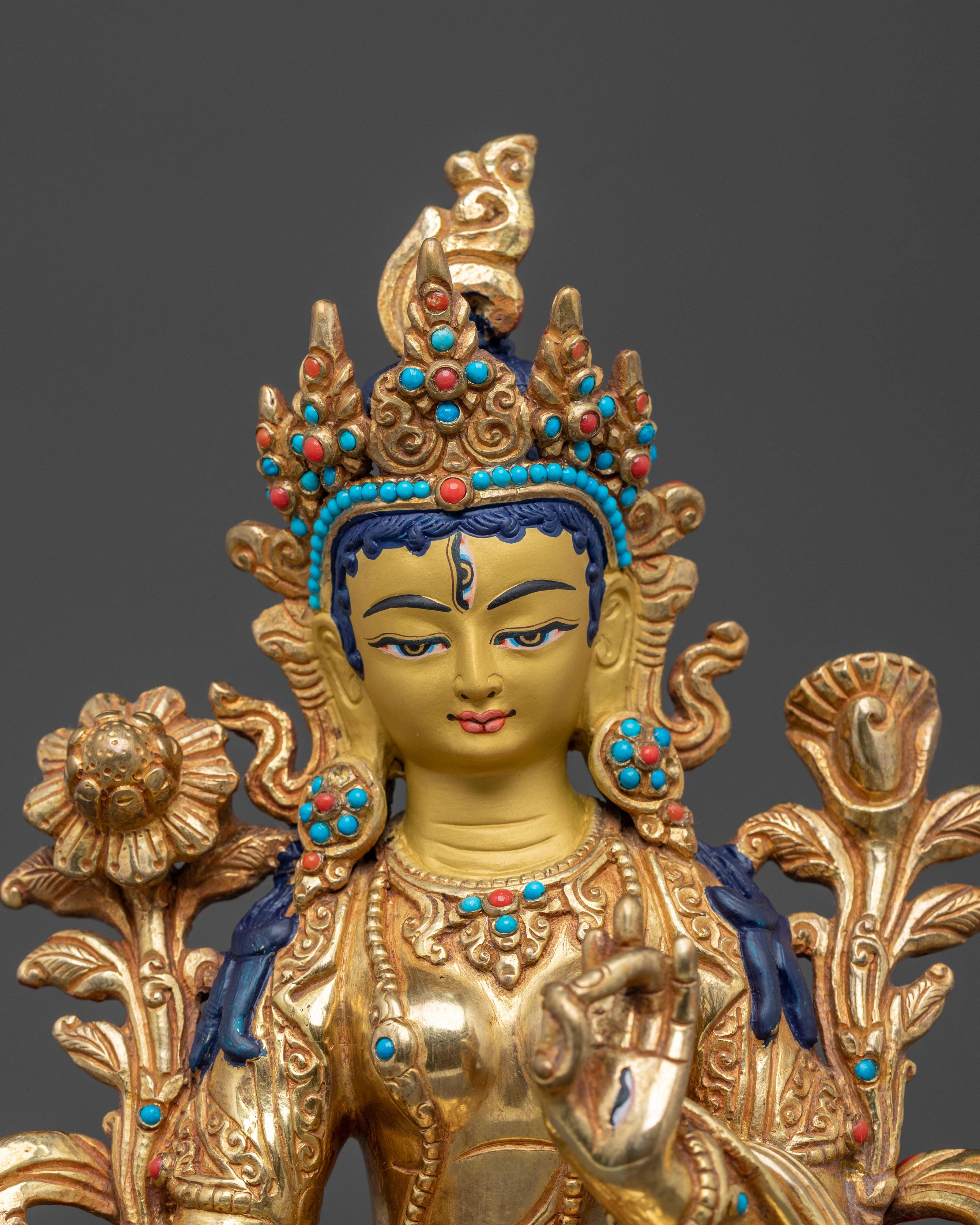 Guardian White Tara Statue | Sacred Altar Decor