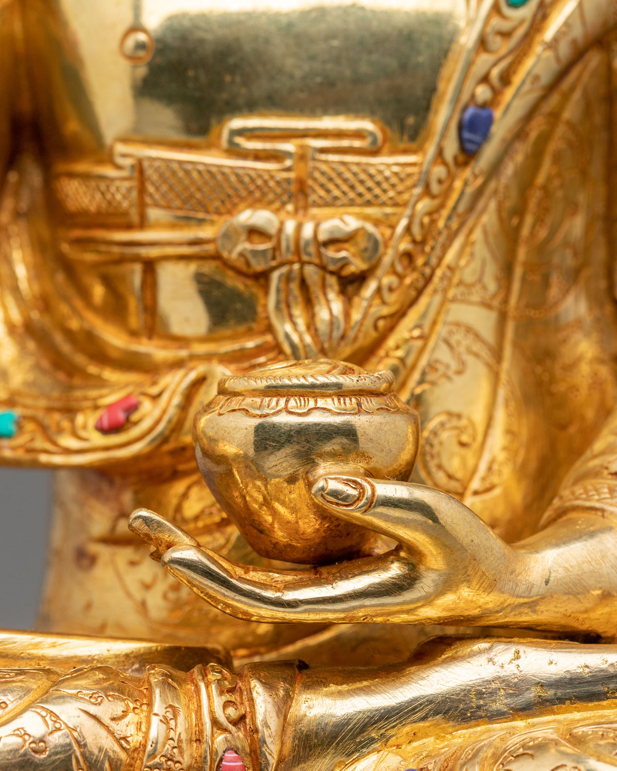 Spiritual Sage Shakyamuni Buddha Copper Statue