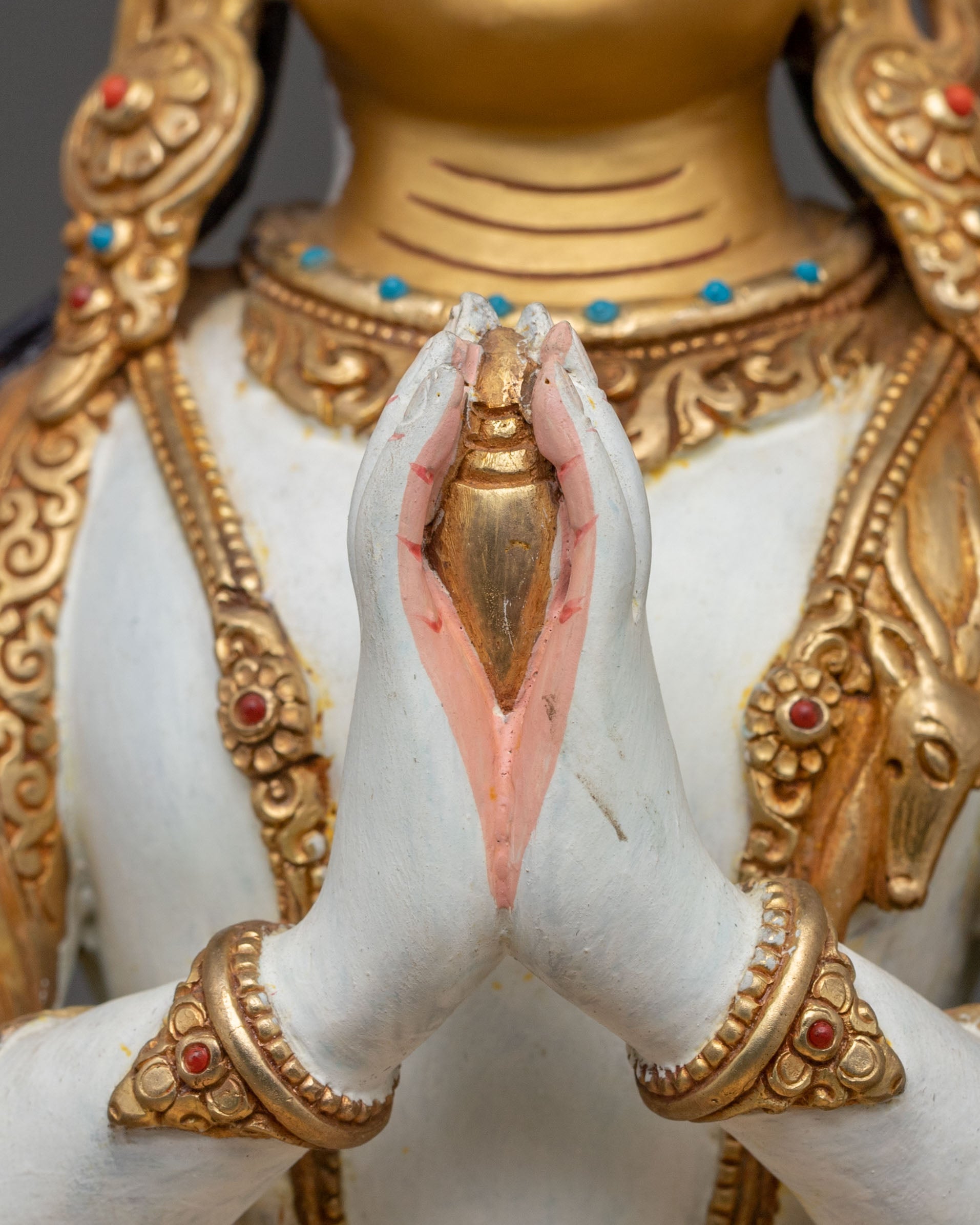 Radiant Chenrezig Spiritual Statue | Home Decor