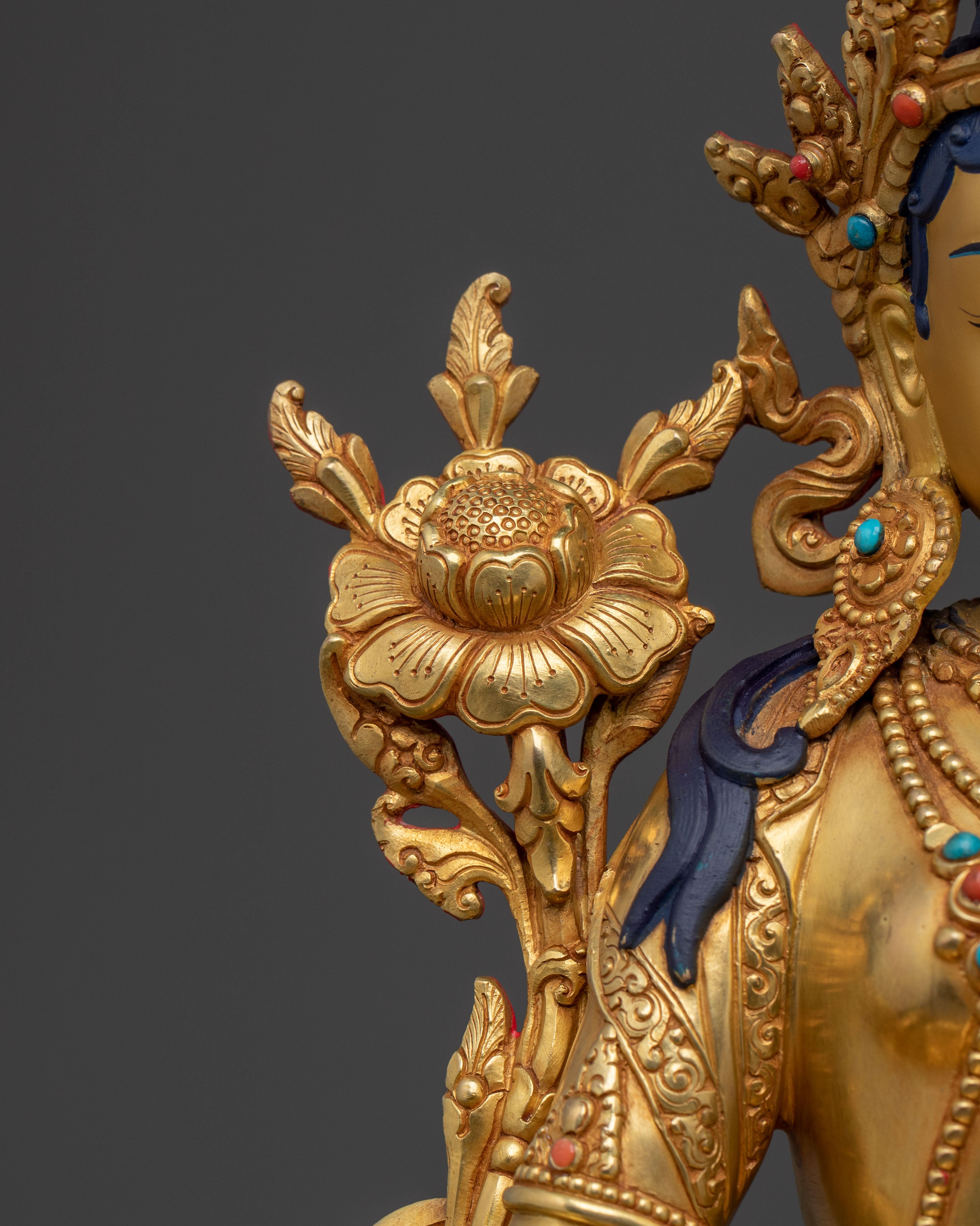 Green Tara Guardian Figurine | Home Decor