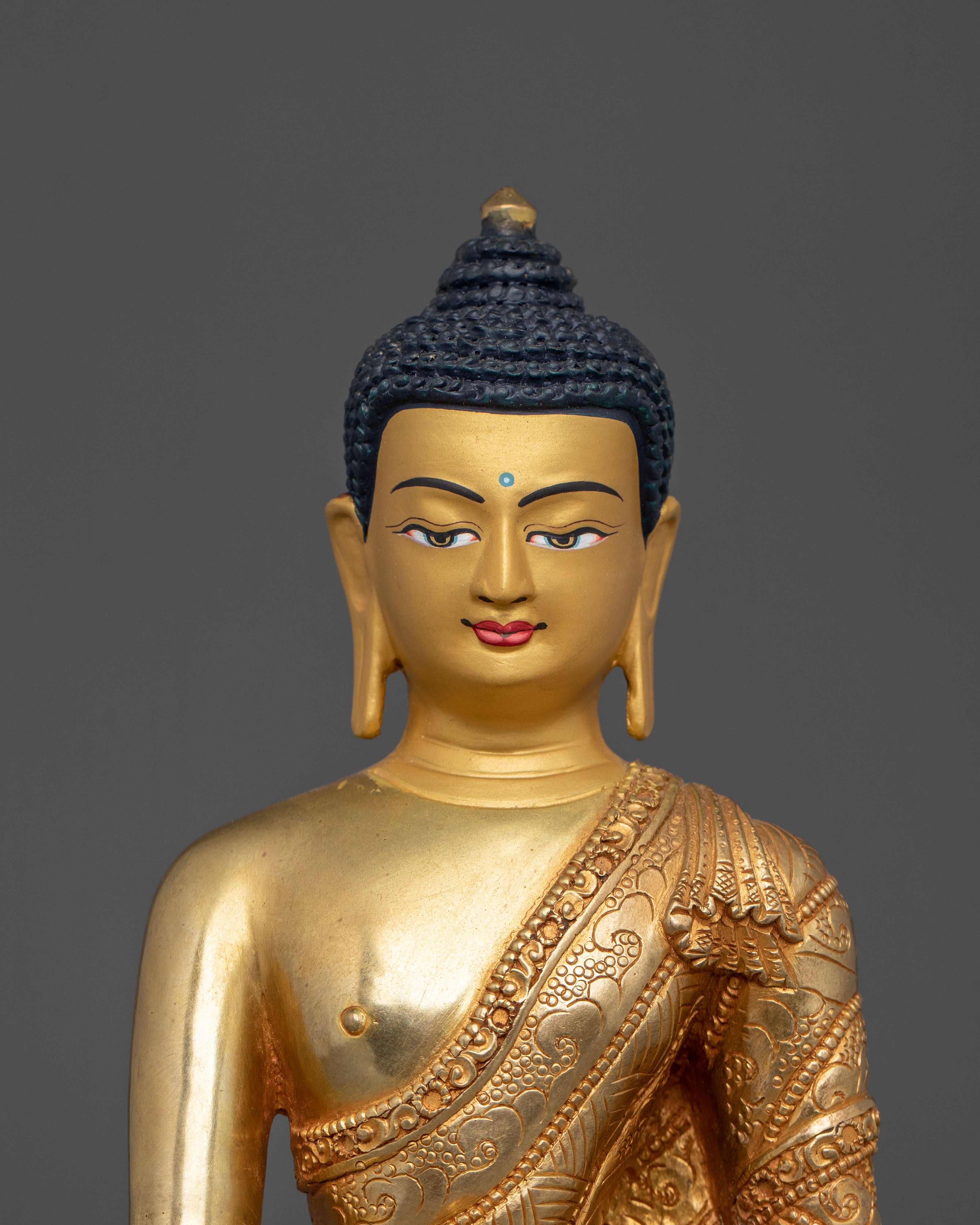 Shakyamuni Buddha Statue | Buddhist Peaceful Figurine