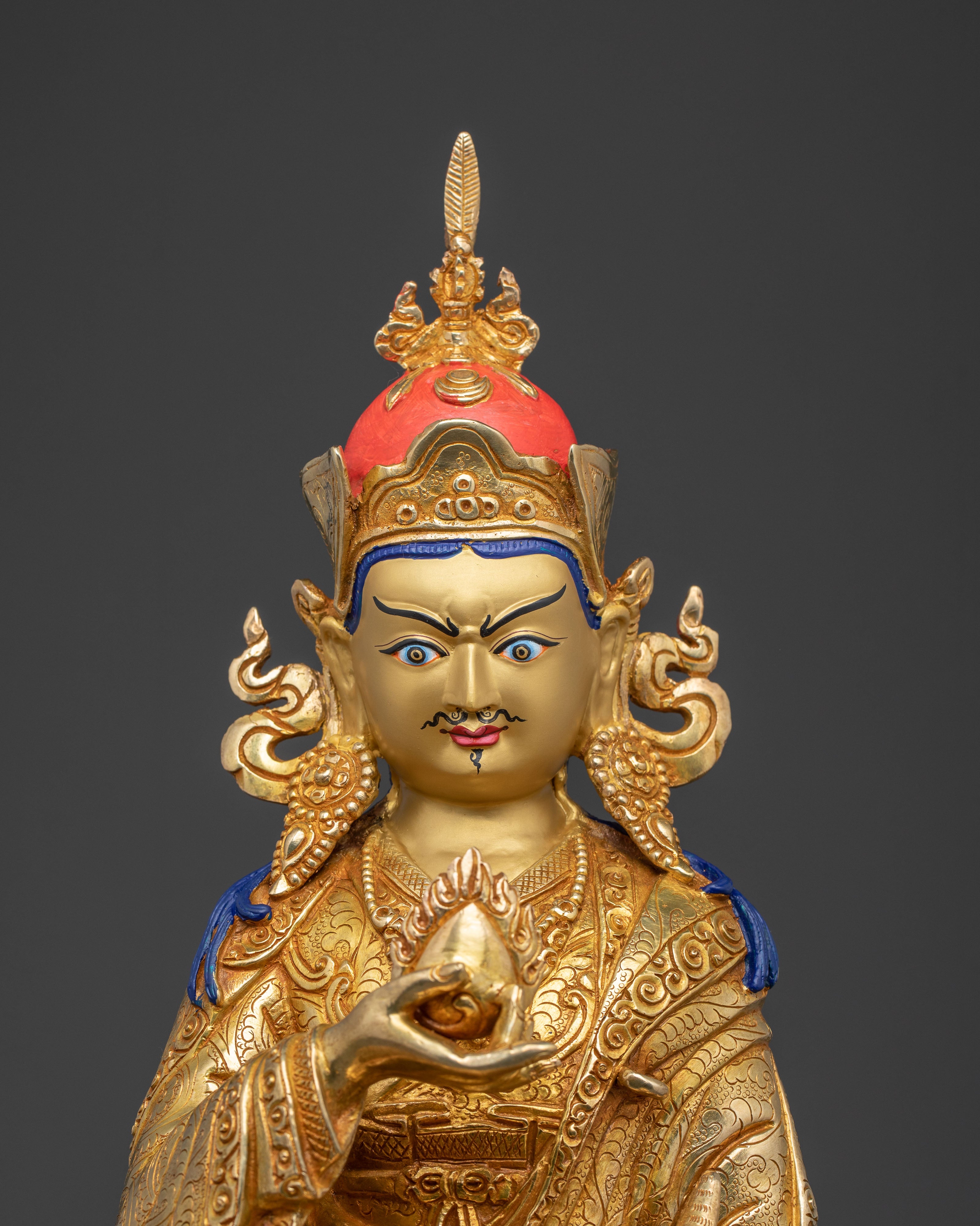 Guru Norlha Handcrafted Statue | Spiritual Decor