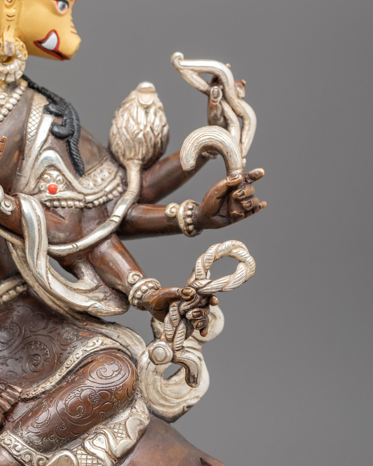 Marici Oxidized Copper Sculpture | Divine Protector