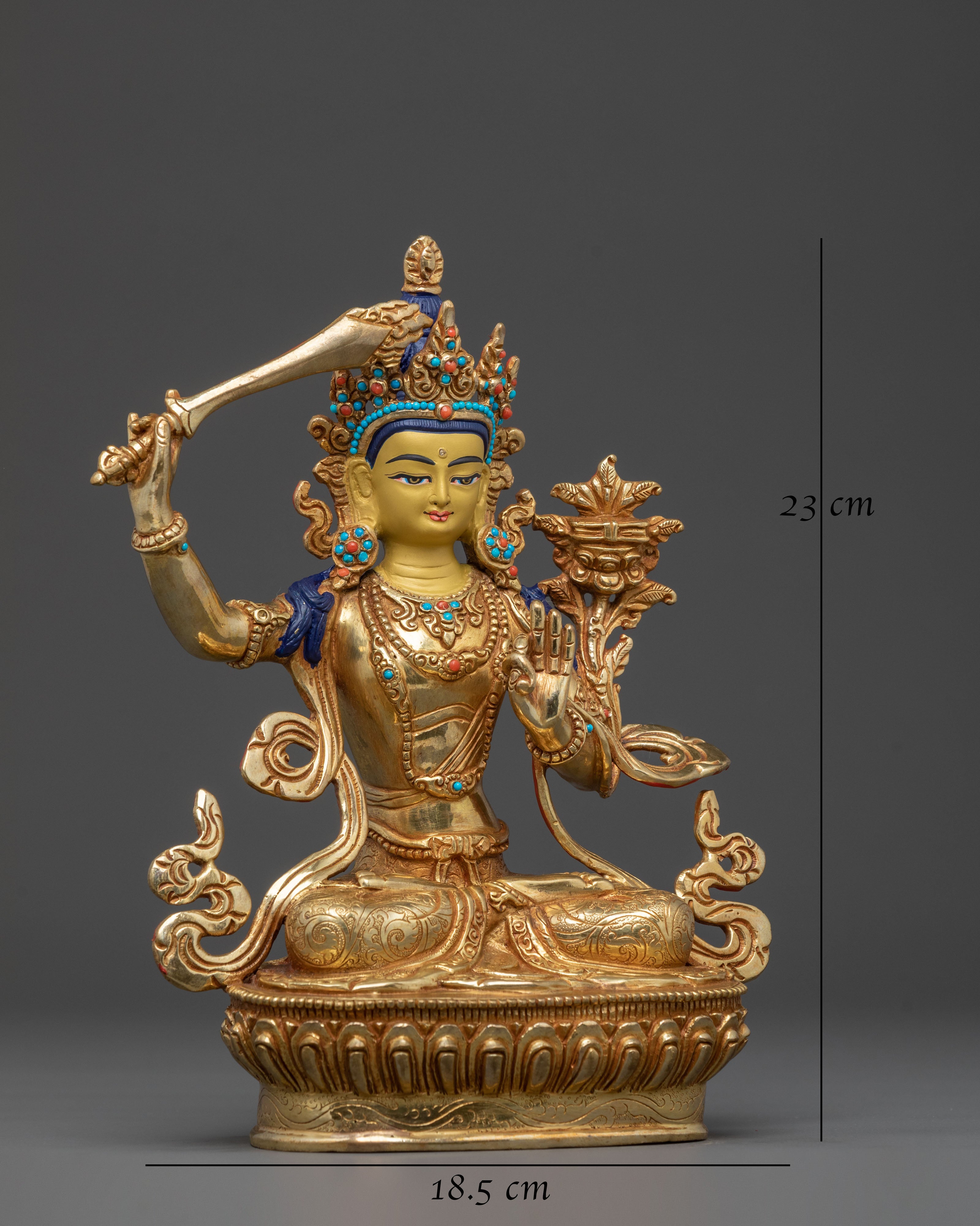 Manjushri Spiritual Statue | Symbol of Wisdom