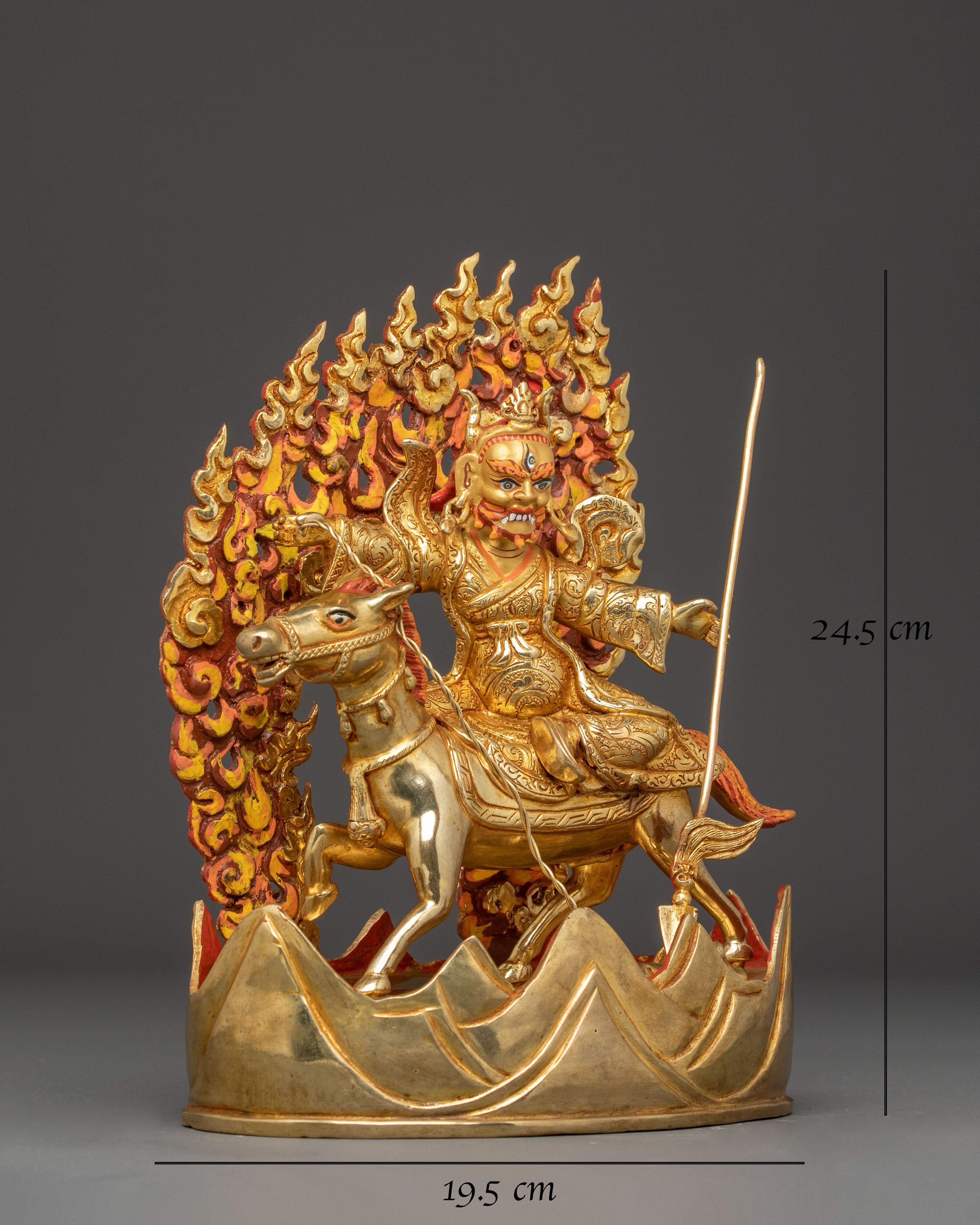 Chimar Mahakala Statue: Powerful Protector