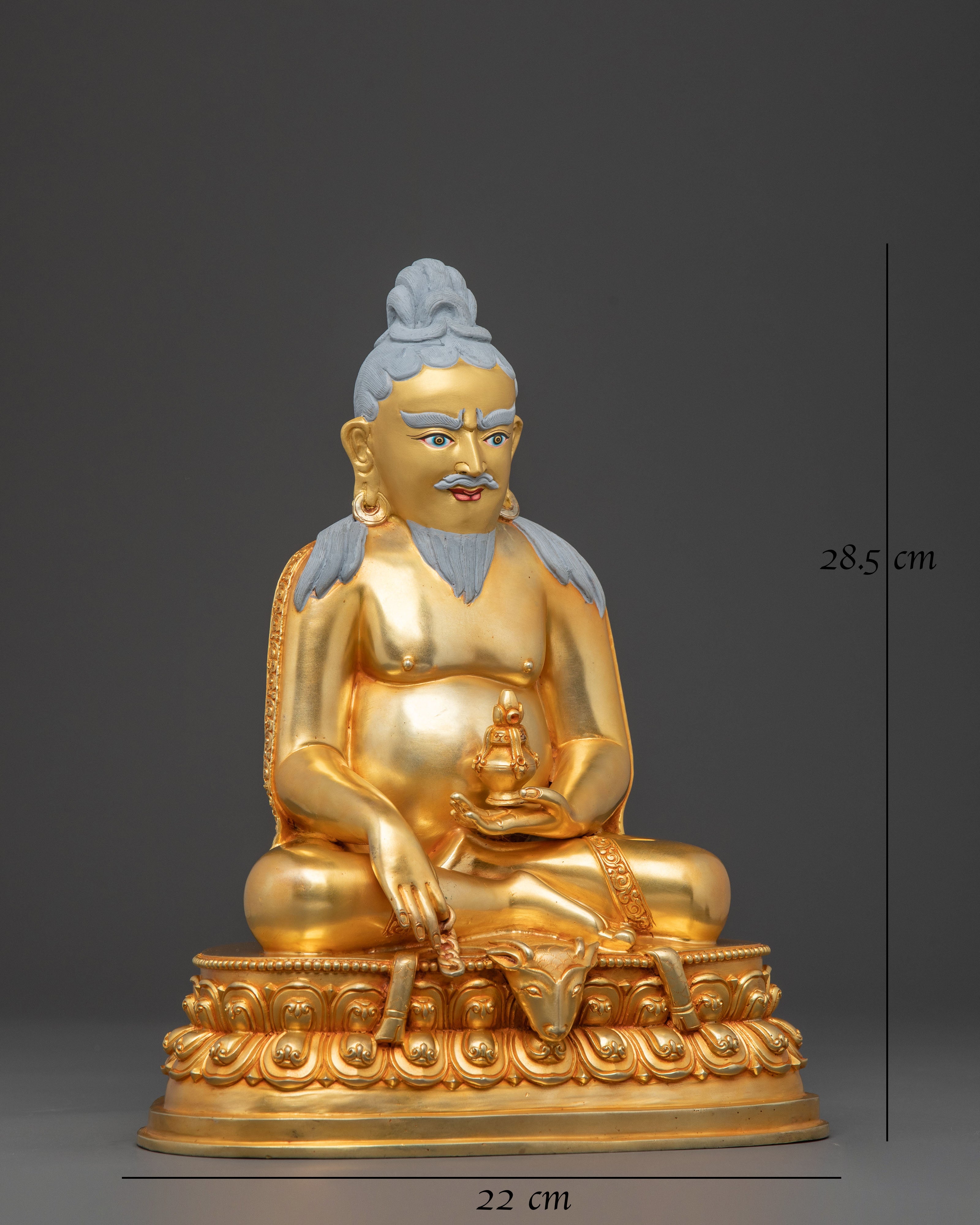 Thangtong Gyalpo Golden Statue | Iron Bridge Maker