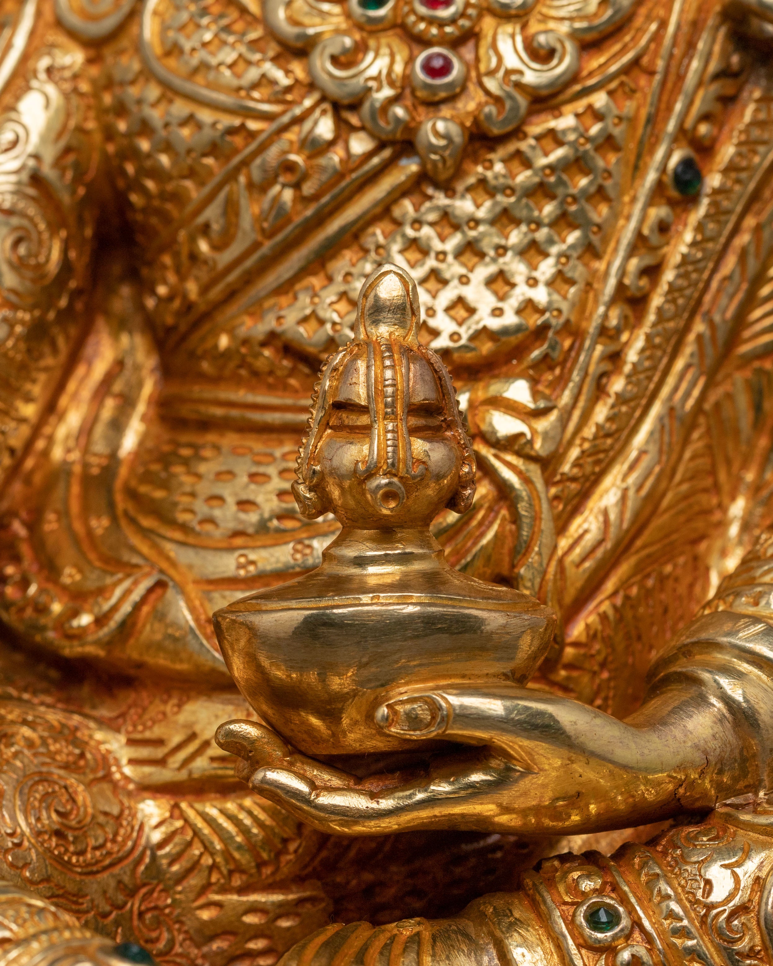 Guru Rinpoche Statue for Blessings | Altar Decor