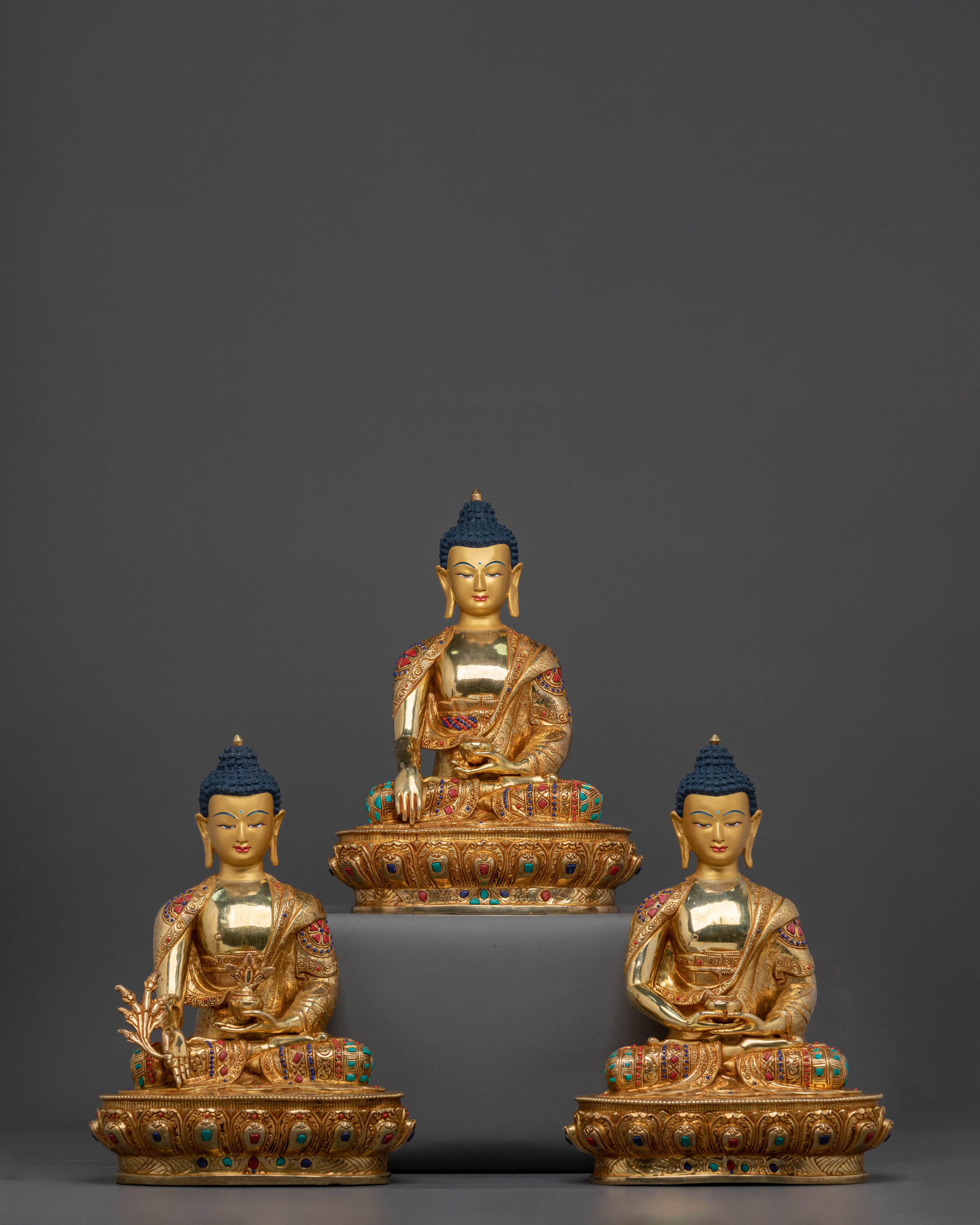 Three Buddha Set