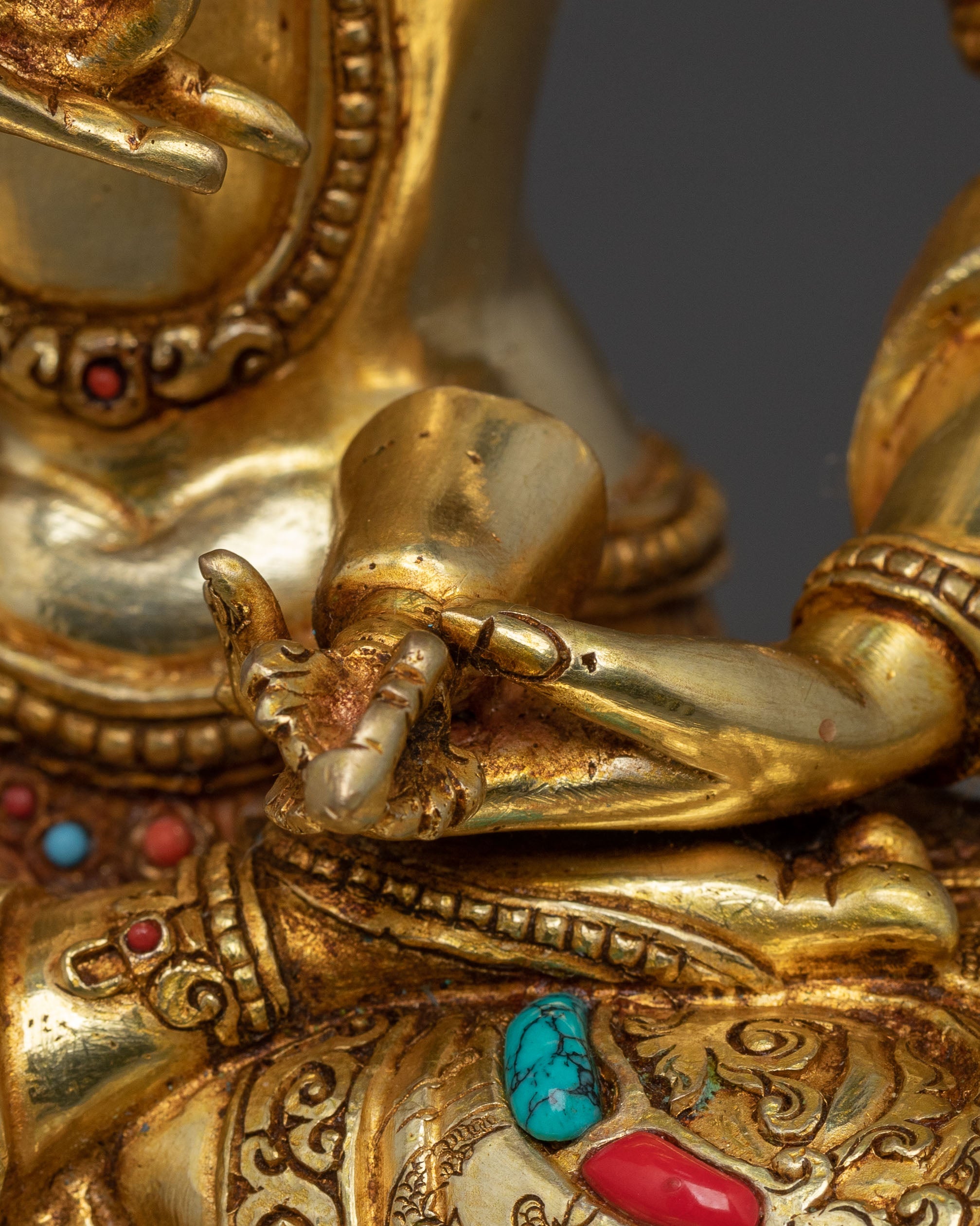 Sacred Vajrasattva Buddha Statue Decor | Home Altar Decor