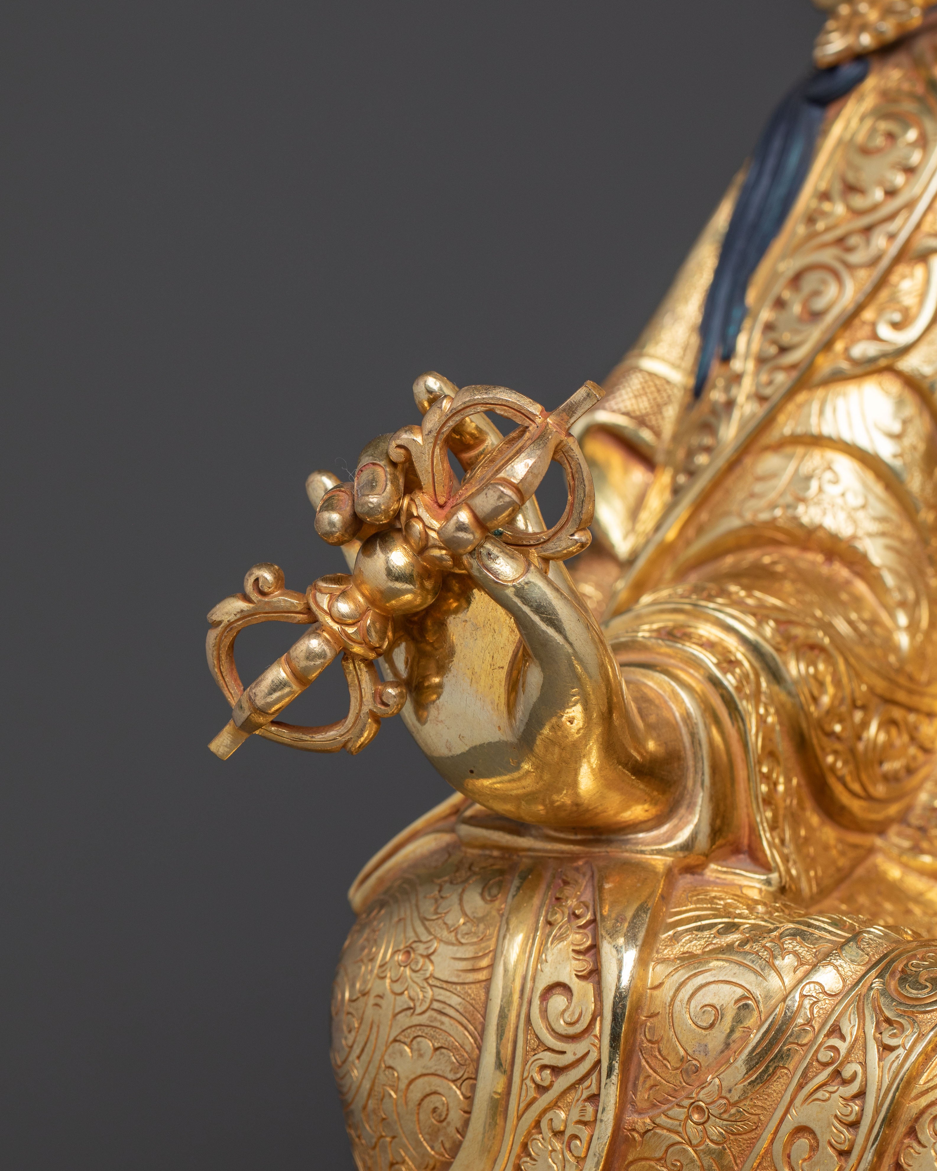 Radiant Traditional Padmasambhava Statue