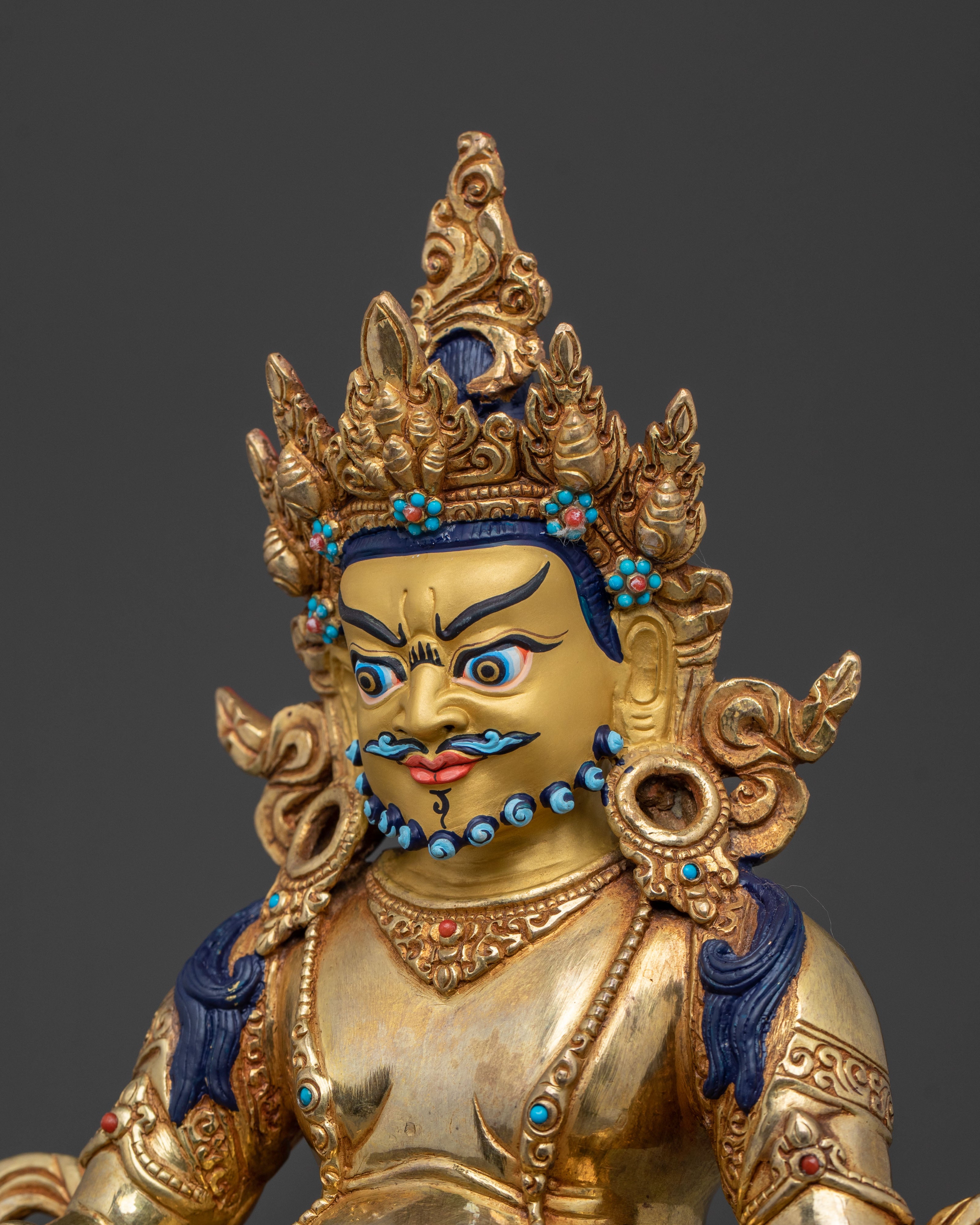 Dzambhala Prosperity Statue | Buddhist Wealth Deity