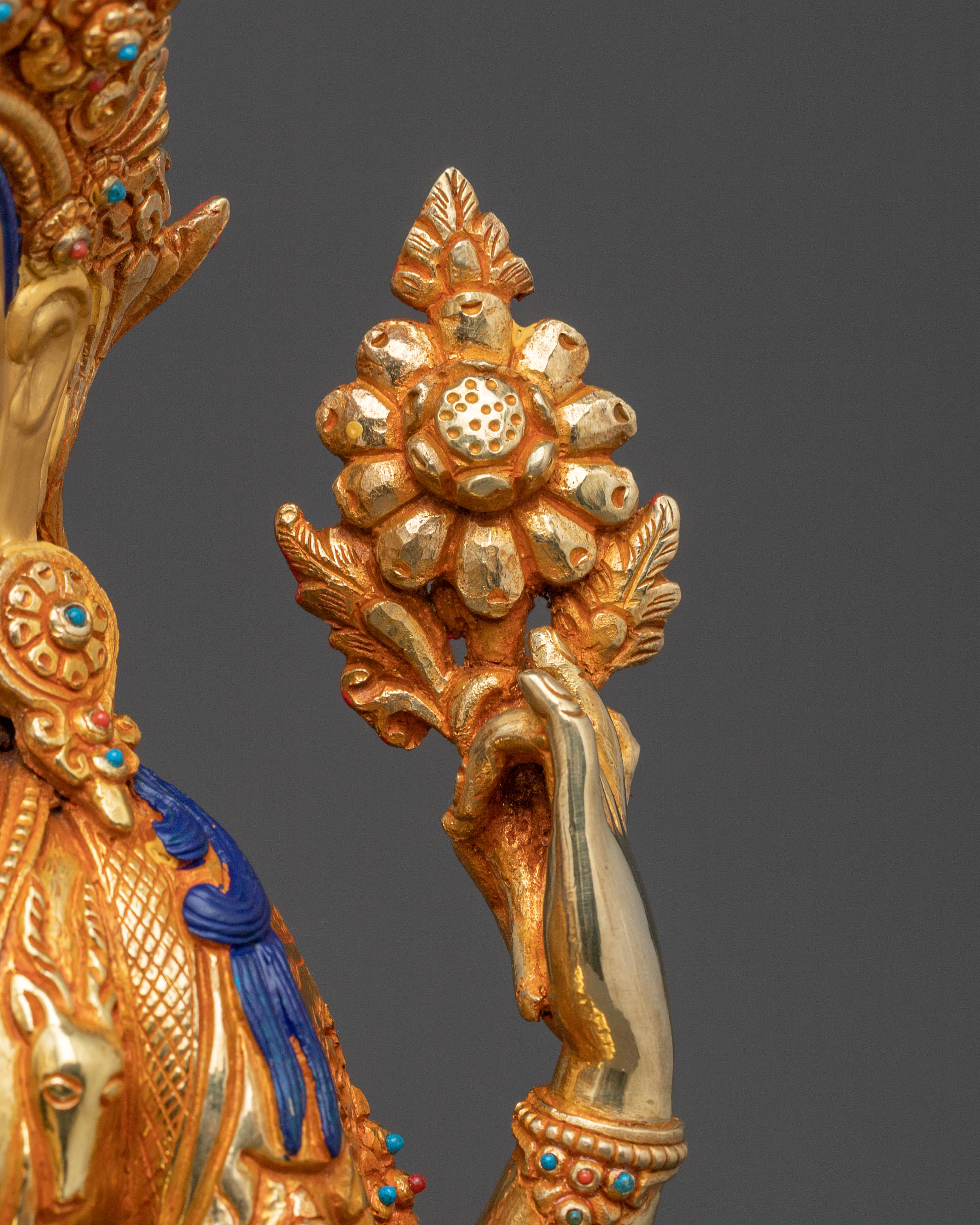 Divine Statue of Chenrezig – Handcrafted in Nepal