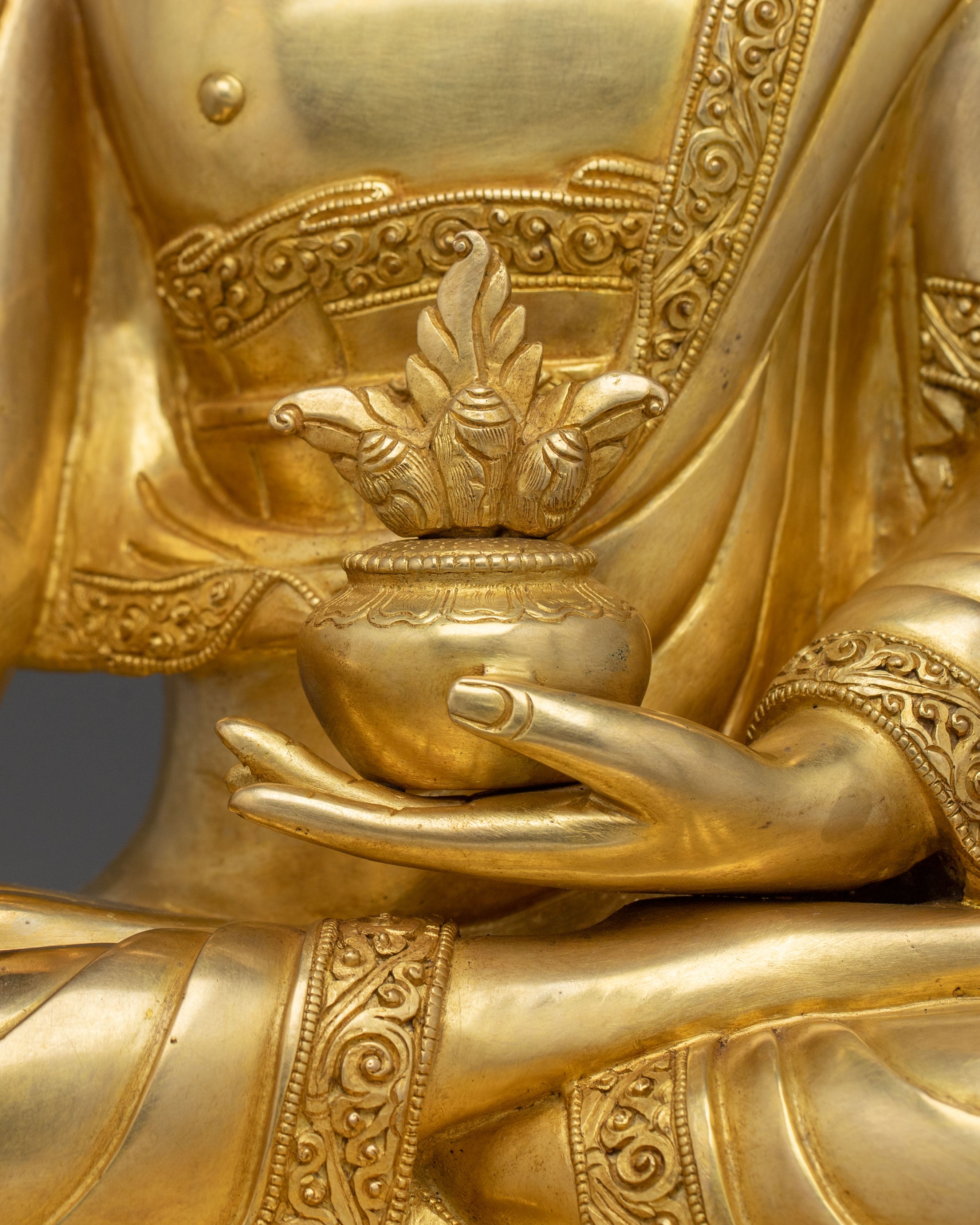 Bhaishajyaguru Statue of Healing Light | Altar Sculpture