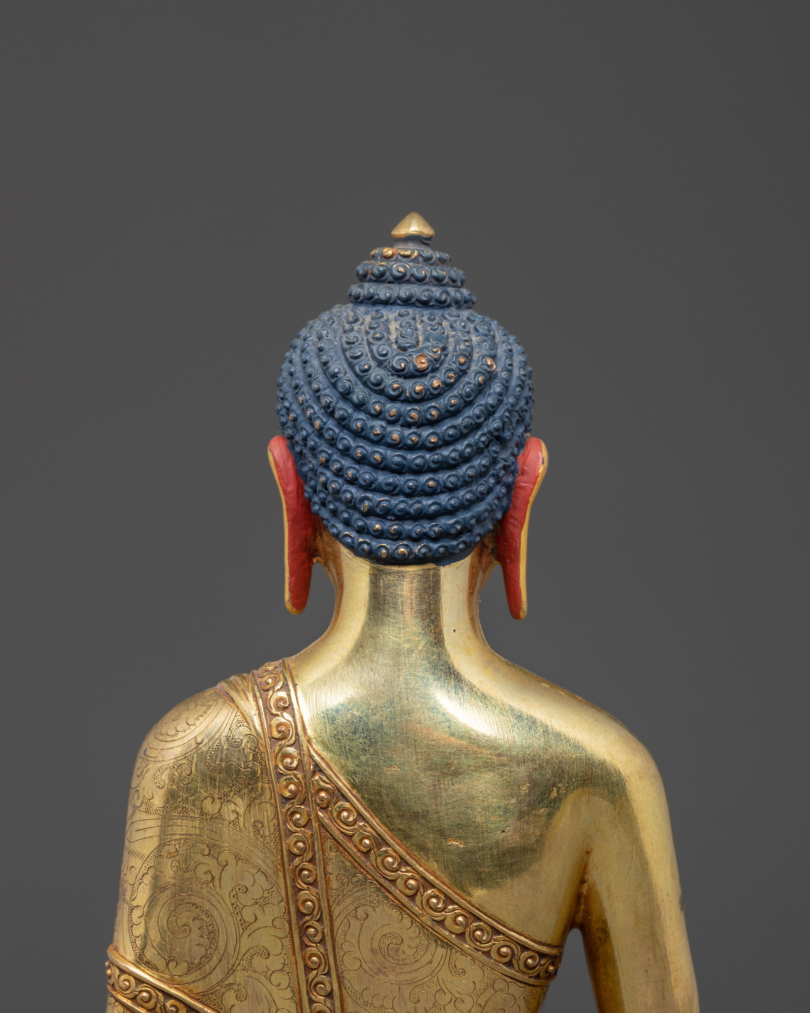 Himalayan Amitabha Buddha Golden Statue | The Buddha of Infinite Light