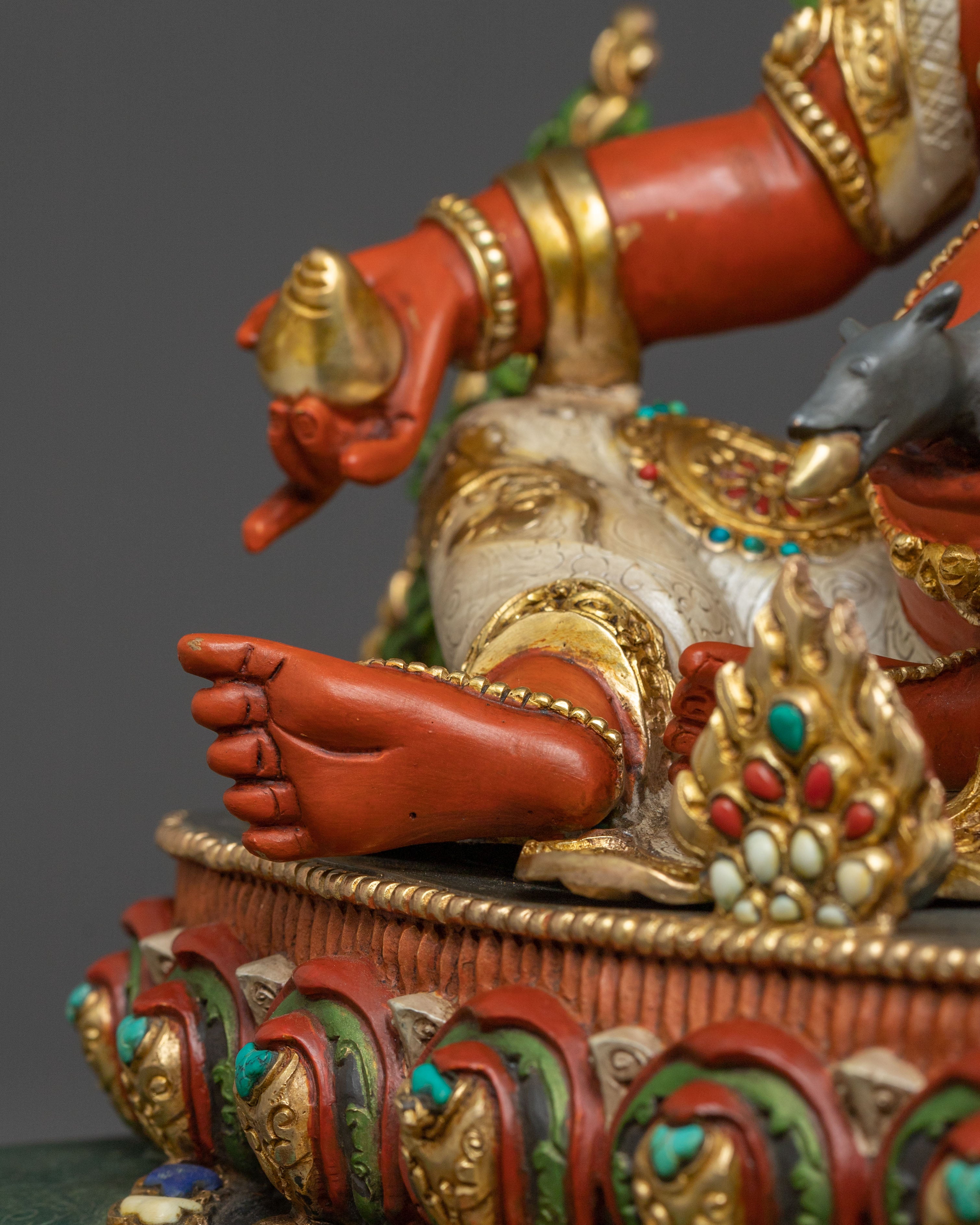 Dzambhala Spiritual Sculpture of Abundance